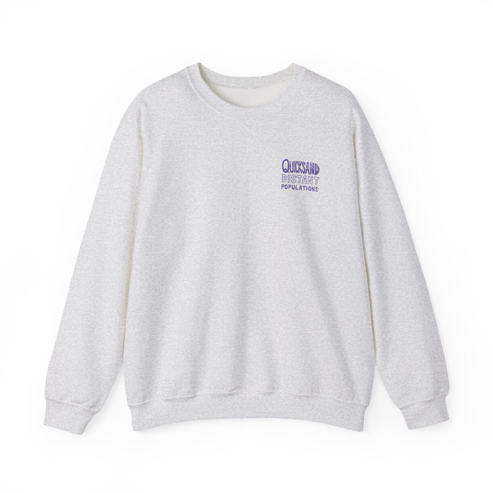 Quicksand Distant Populations Unisex Heavy Blendâ„¢ Crewneck Sweatshirt