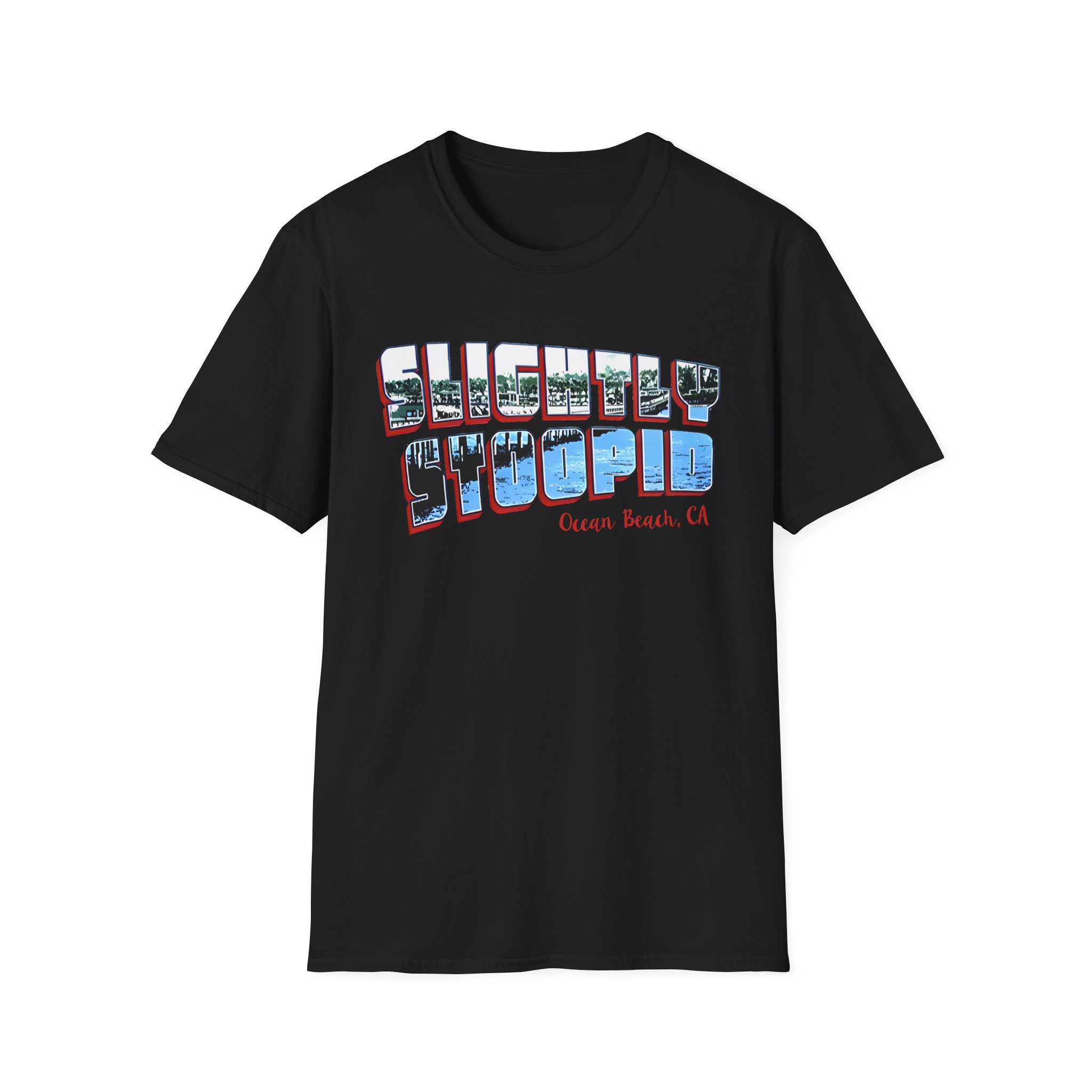 Slightly Stoopid Ocean Beach, Ca Unisex Softstyle T-Shirt