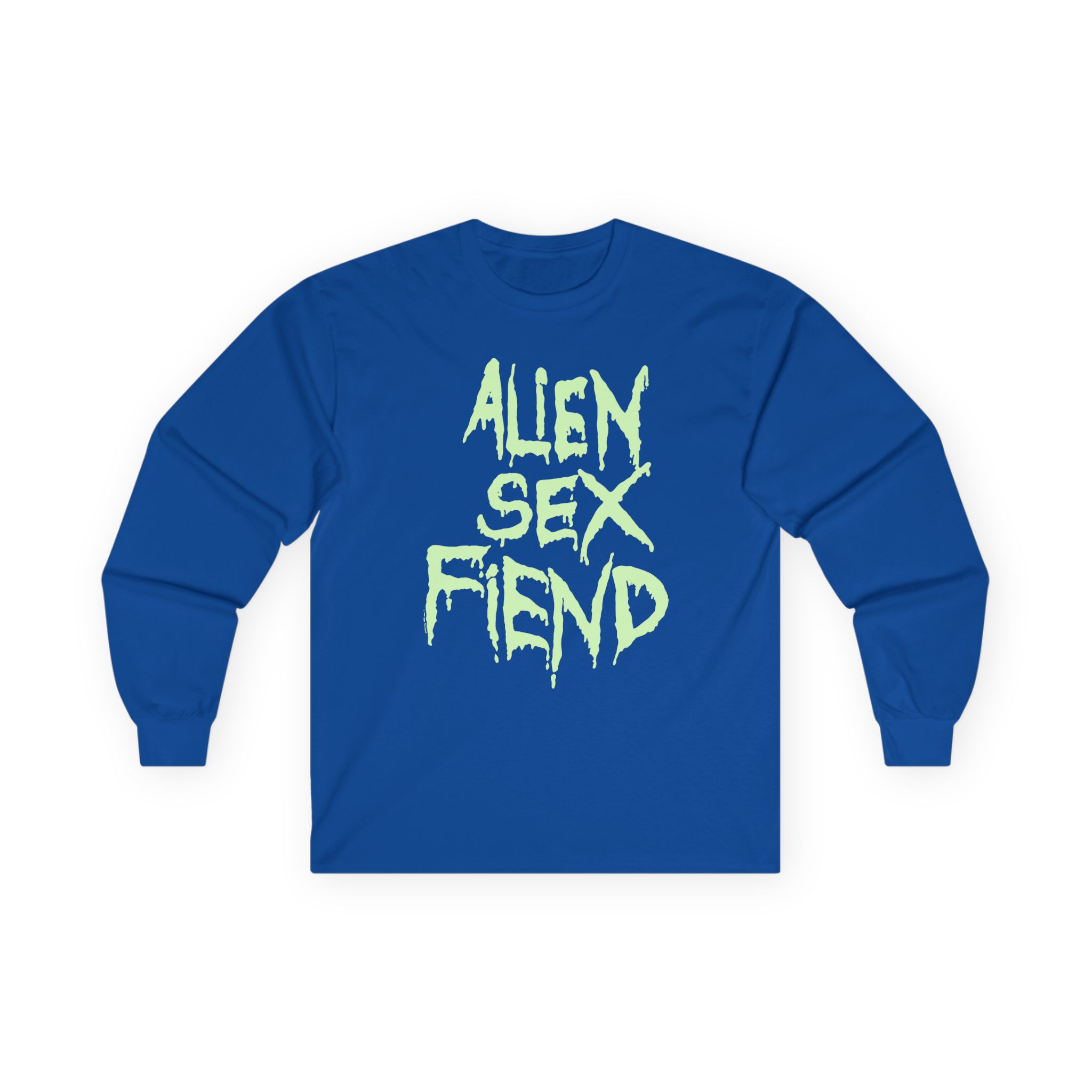 Alien Sex Fiend Glow in the Dark Unisex Ultra Cotton Long Sleeve Tee