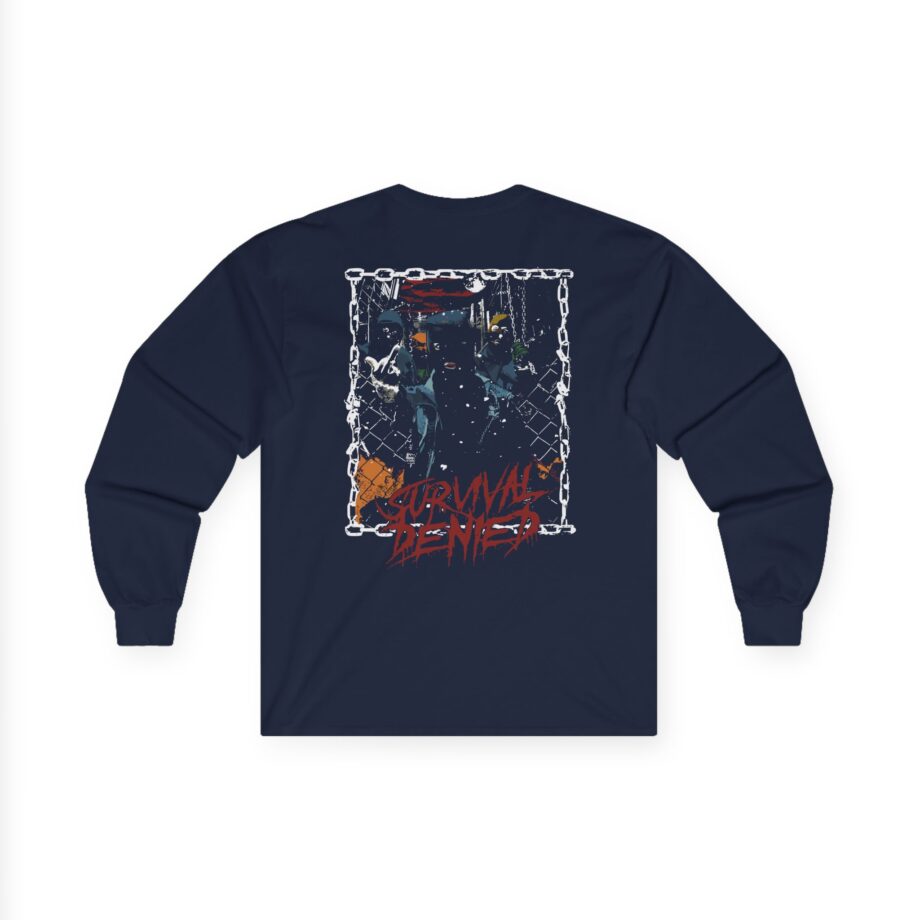 Get the Shot Survival Denied Unisex Ultra Cotton Long Sleeve Tee
