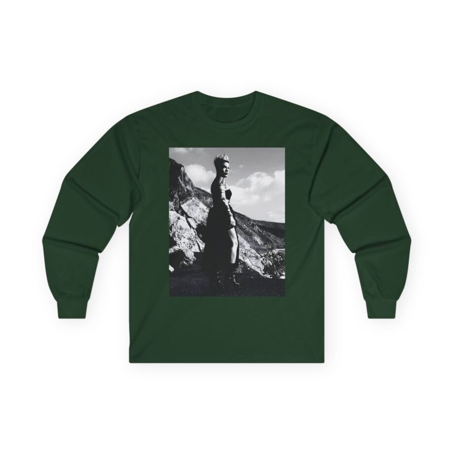 P!nk Trustfall Charcoal Unisex Ultra Cotton Long Sleeve Tee