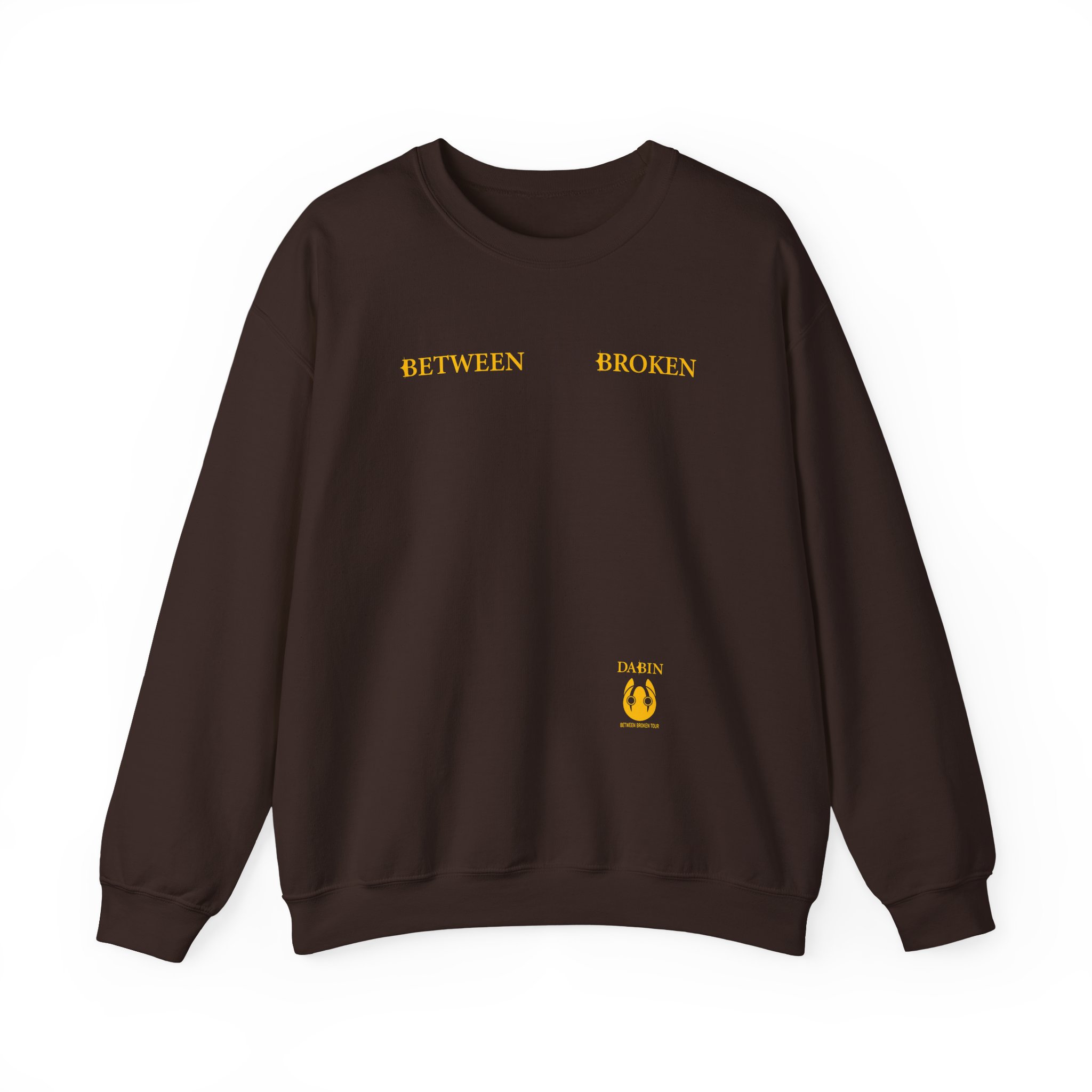 Dabin Between Broken Glyph Mask Unisex Heavy Blendâ„¢ Crewneck Sweatshirt