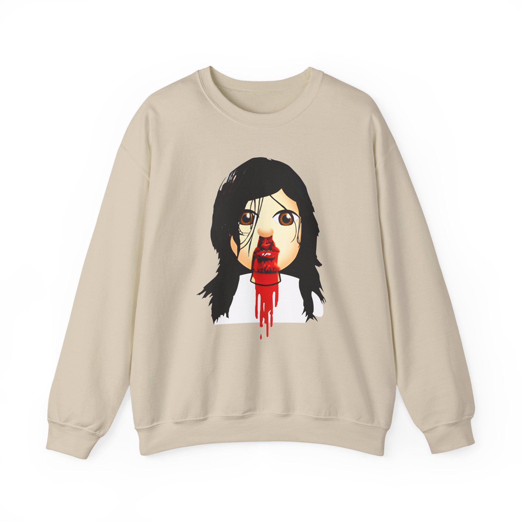 Andrew Wk Emoji Unisex Heavy Blendâ„¢ Crewneck Sweatshirt