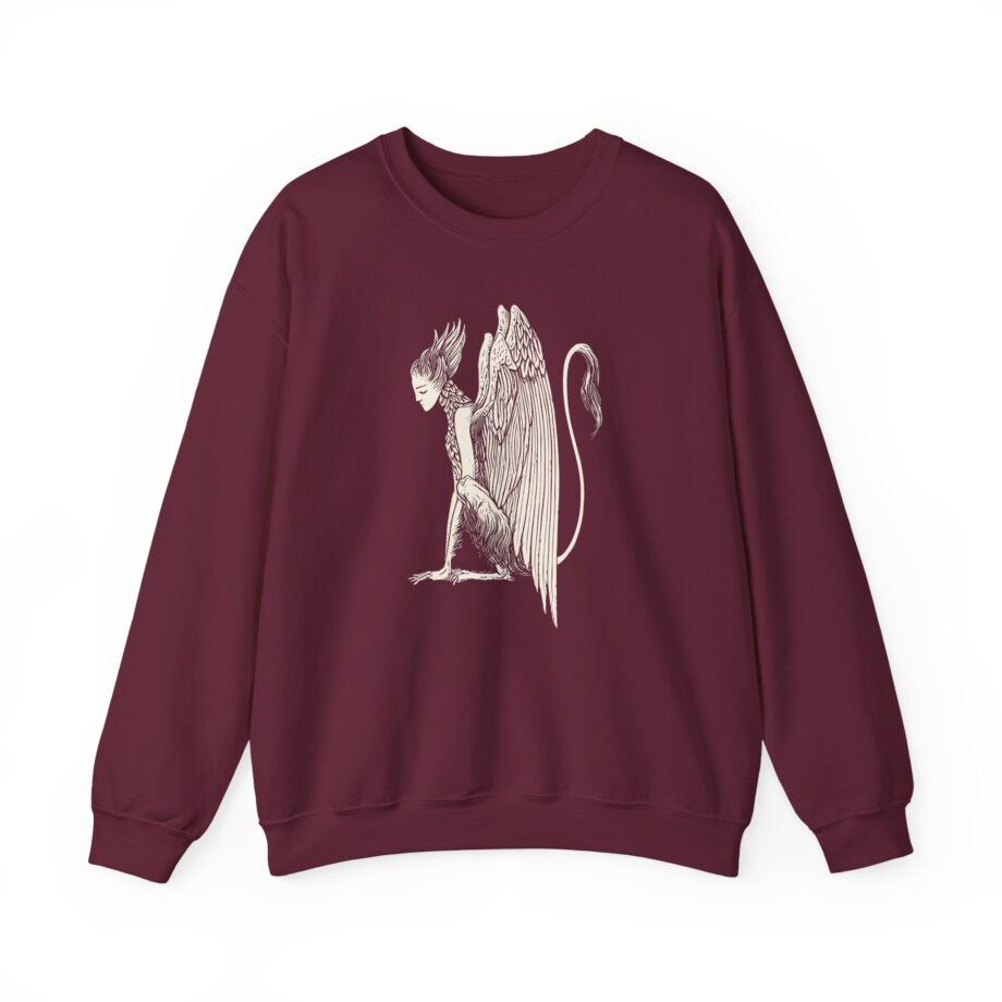 Alcest Spiritual Instinct Back Logo Unisex Heavy Blend™ Crewneck Sweatshirt