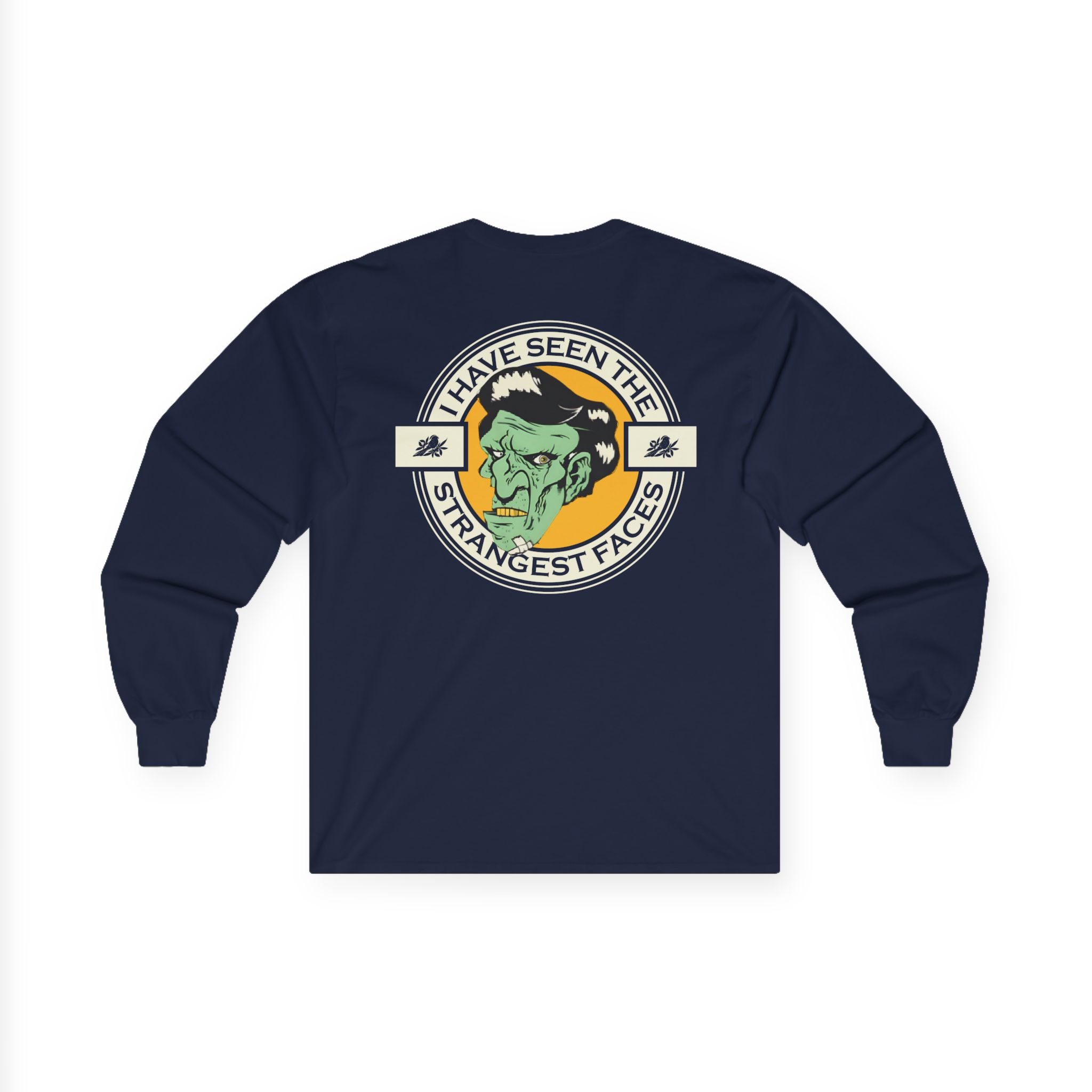 Bayside Strangest Faces Unisex Ultra Cotton Long Sleeve Tee