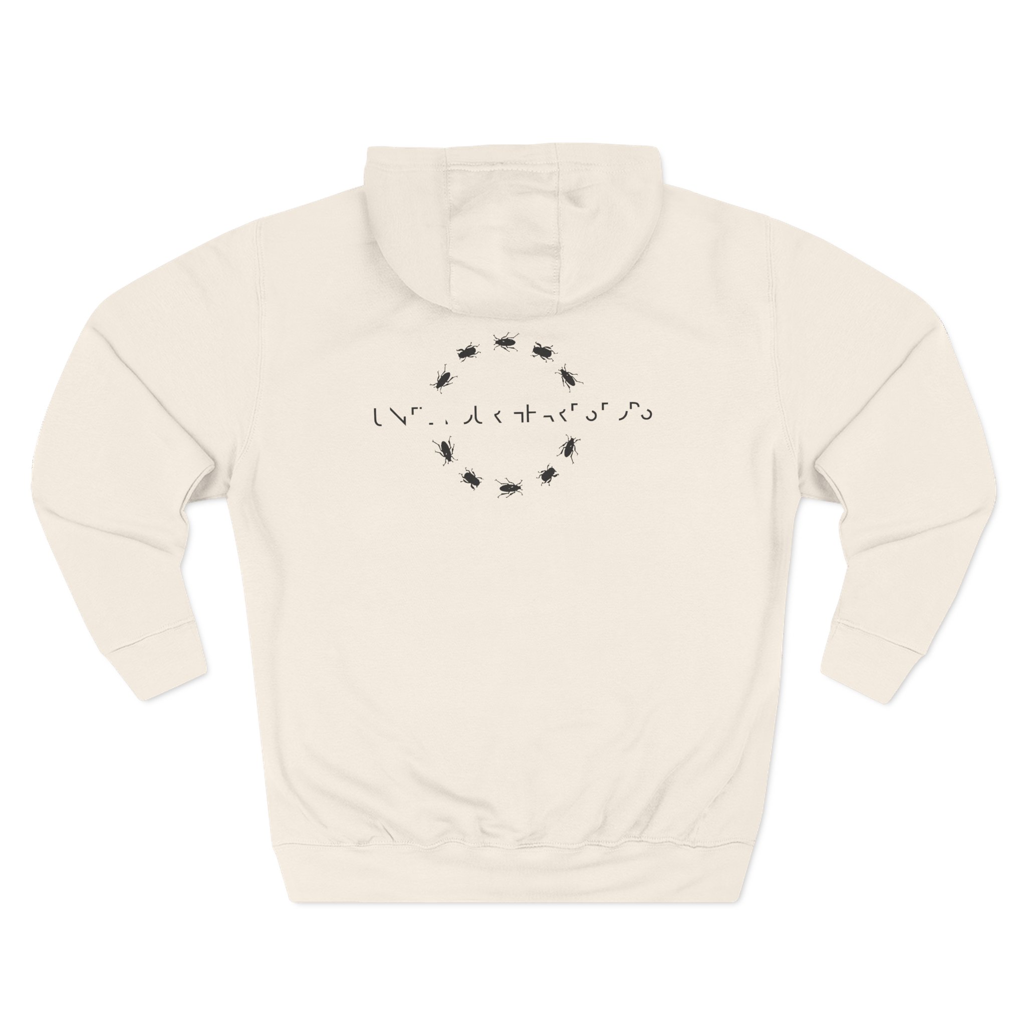 Cave in Classic Heart Three-Panel Fleece Hoodie