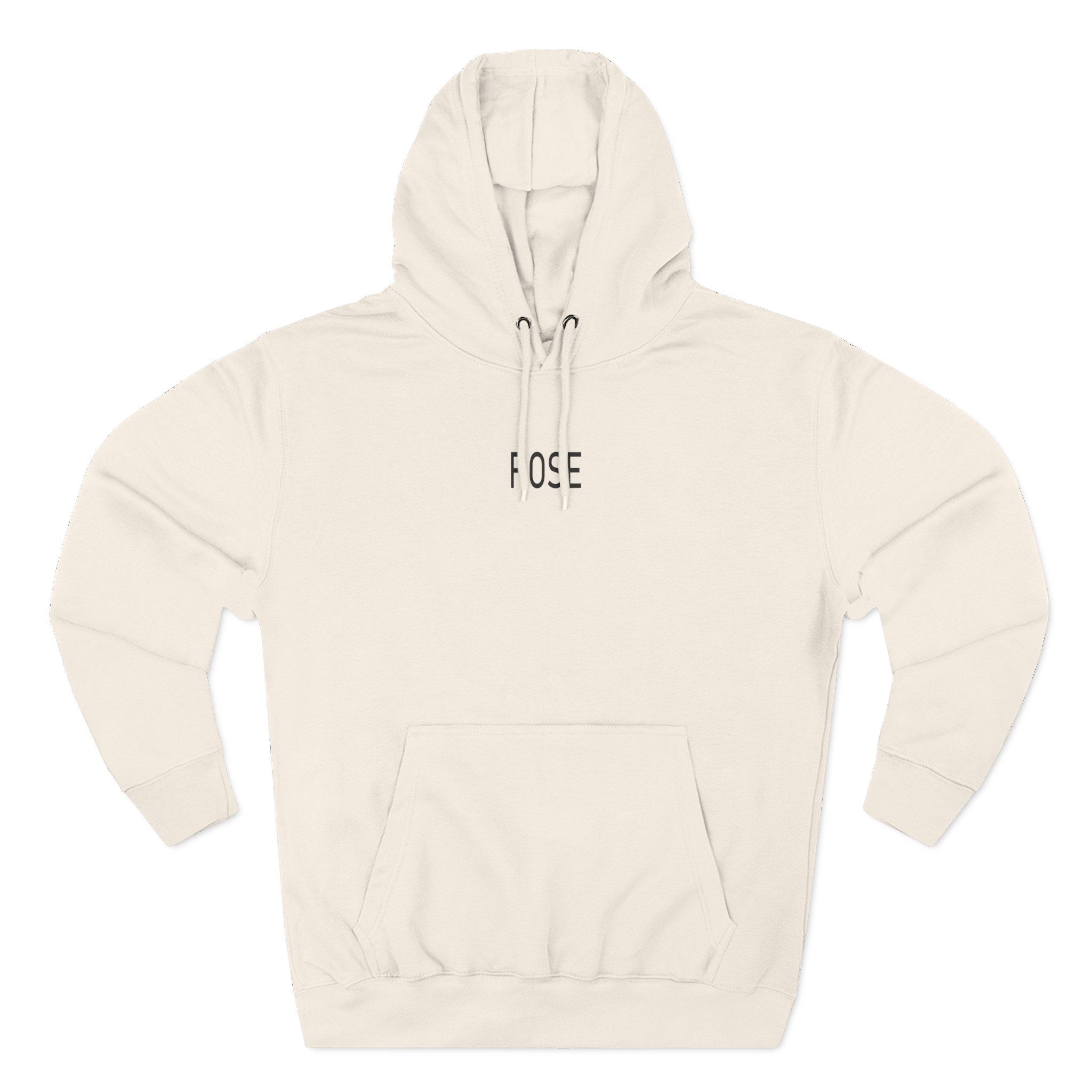 B Rose Three-Panel Fleece Hoodie