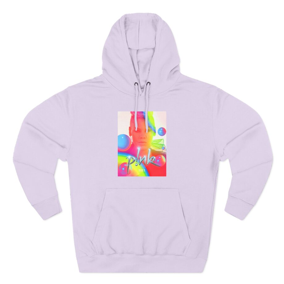 P!nk Summer 2022 Rainbow Three-Panel Fleece Hoodie
