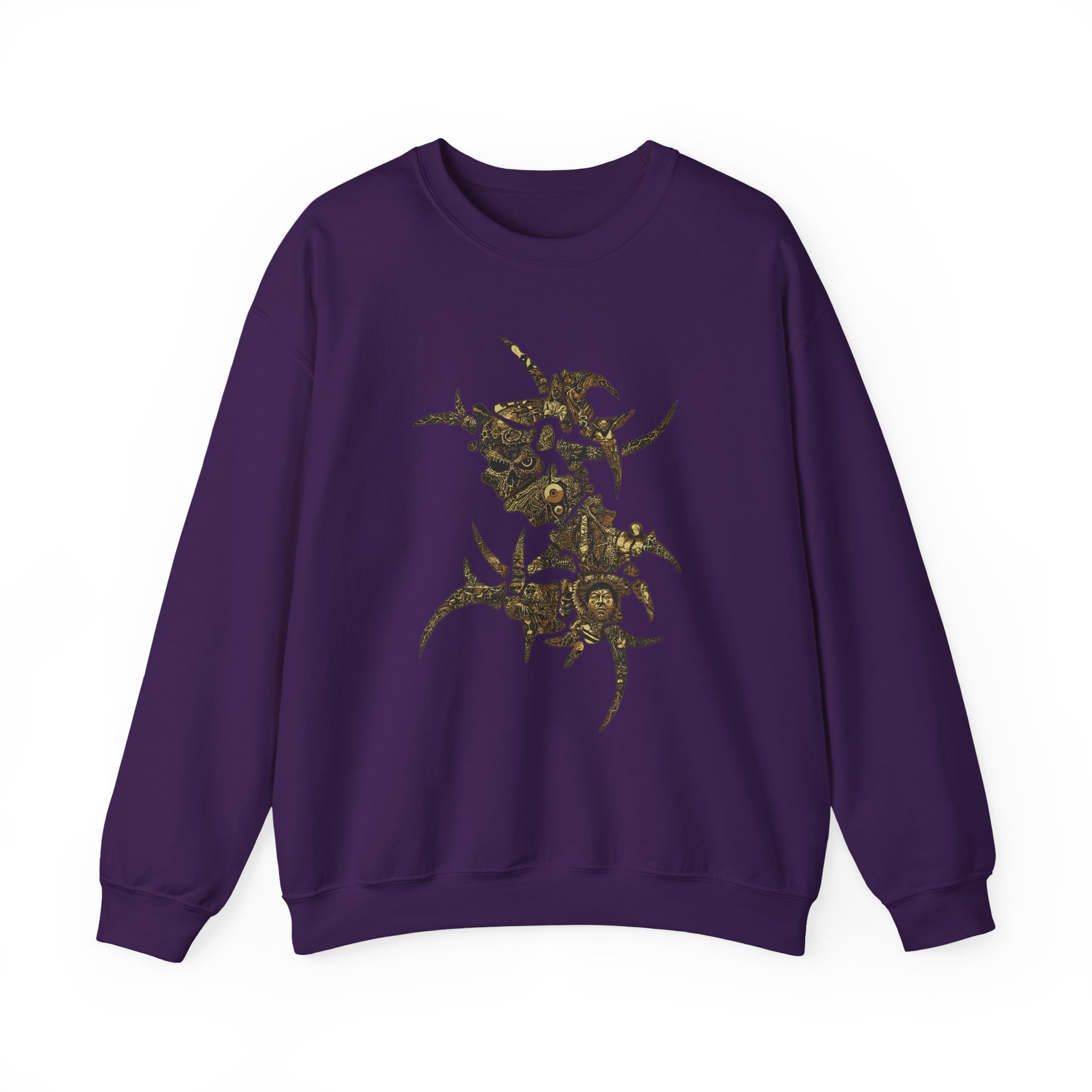 Sepultura Discography Unisex Heavy Blendâ„¢ Crewneck Sweatshirt