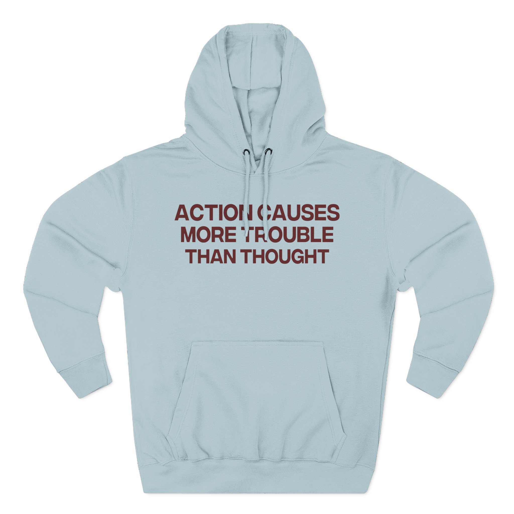 Jenny Holzer Action Causes More Trouble Than Thought Three-Panel Fleece Hoodie