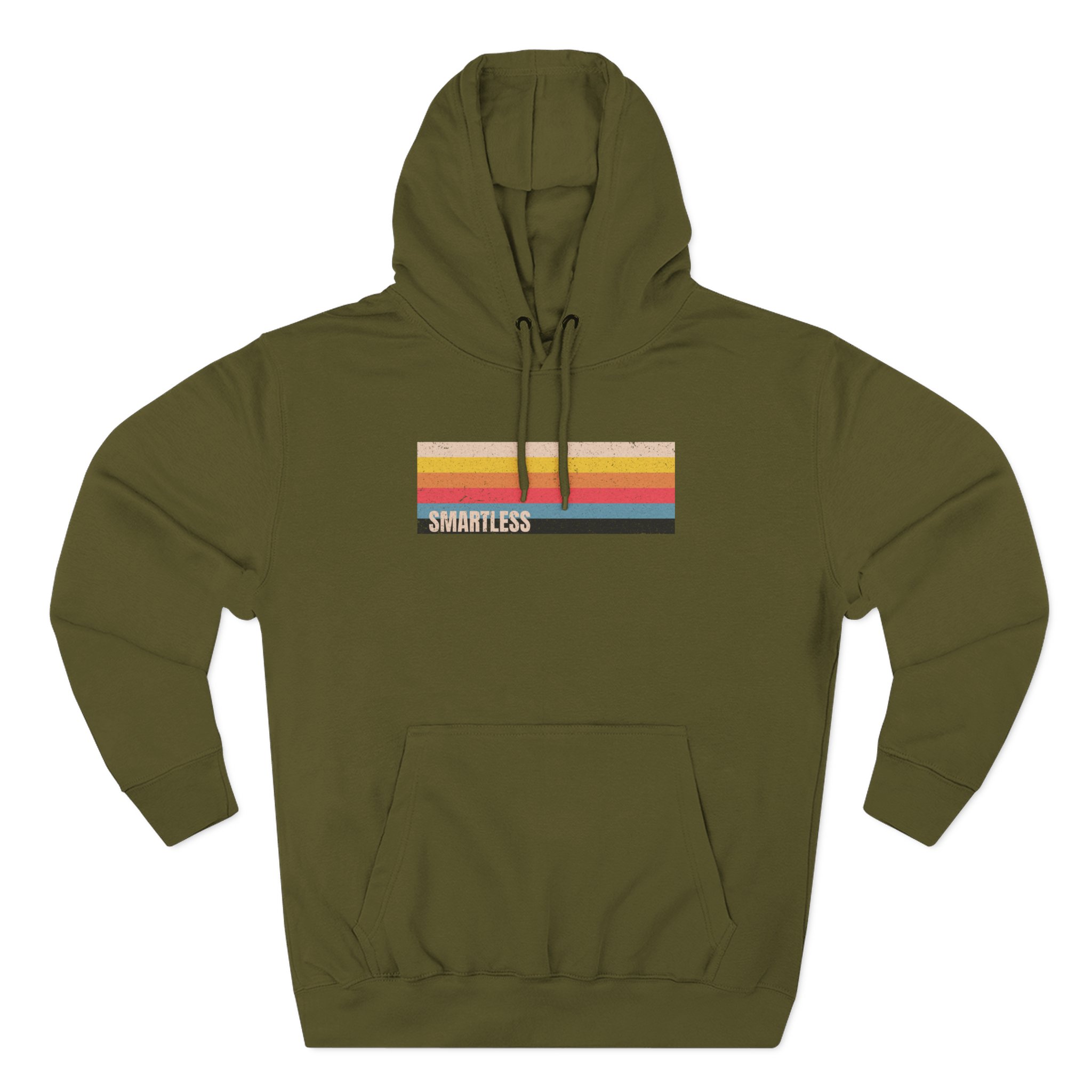Smartless  Three-Panel Fleece Hoodie