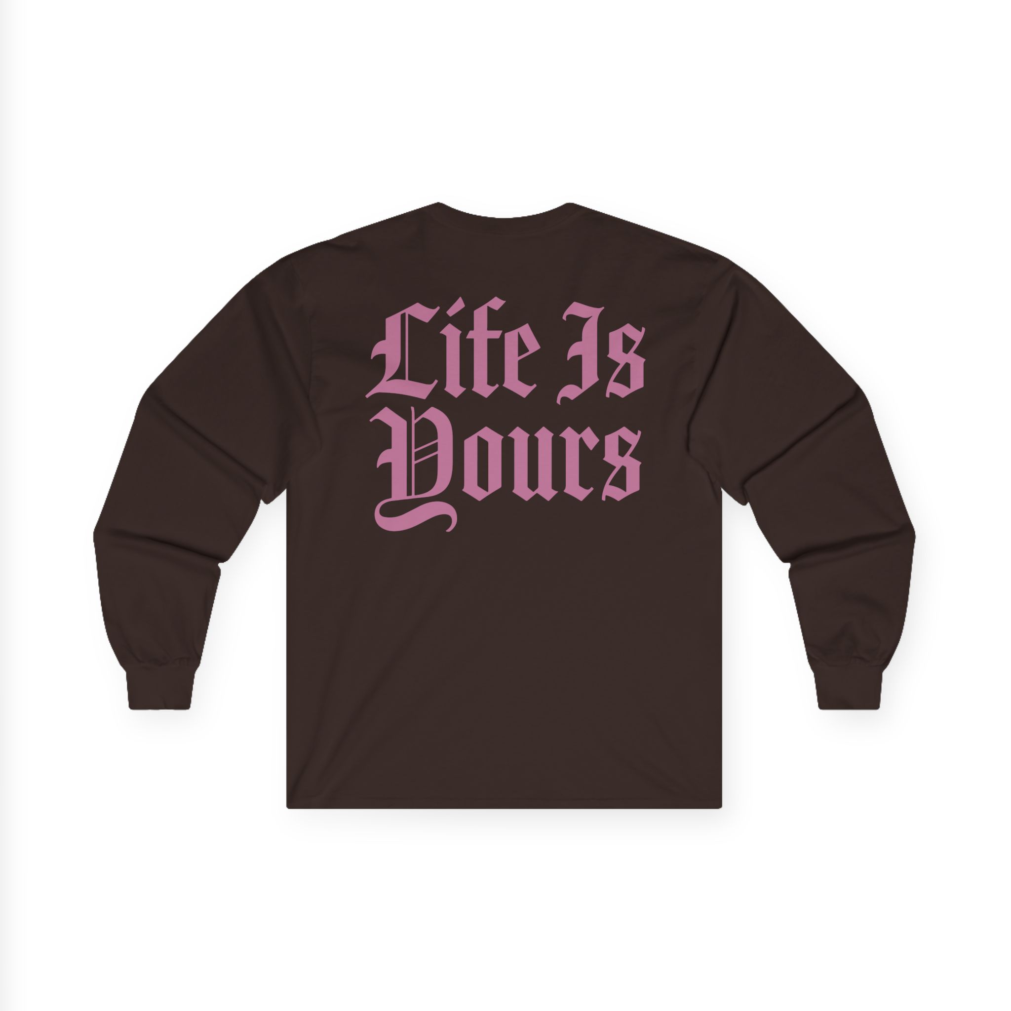 Foals Life is Yours Gothic Logo Unisex Ultra Cotton Long Sleeve Tee