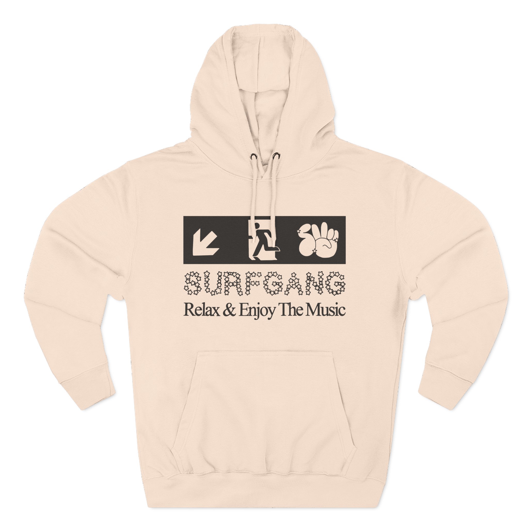 Surf Gang Three-Panel Fleece Hoodie
