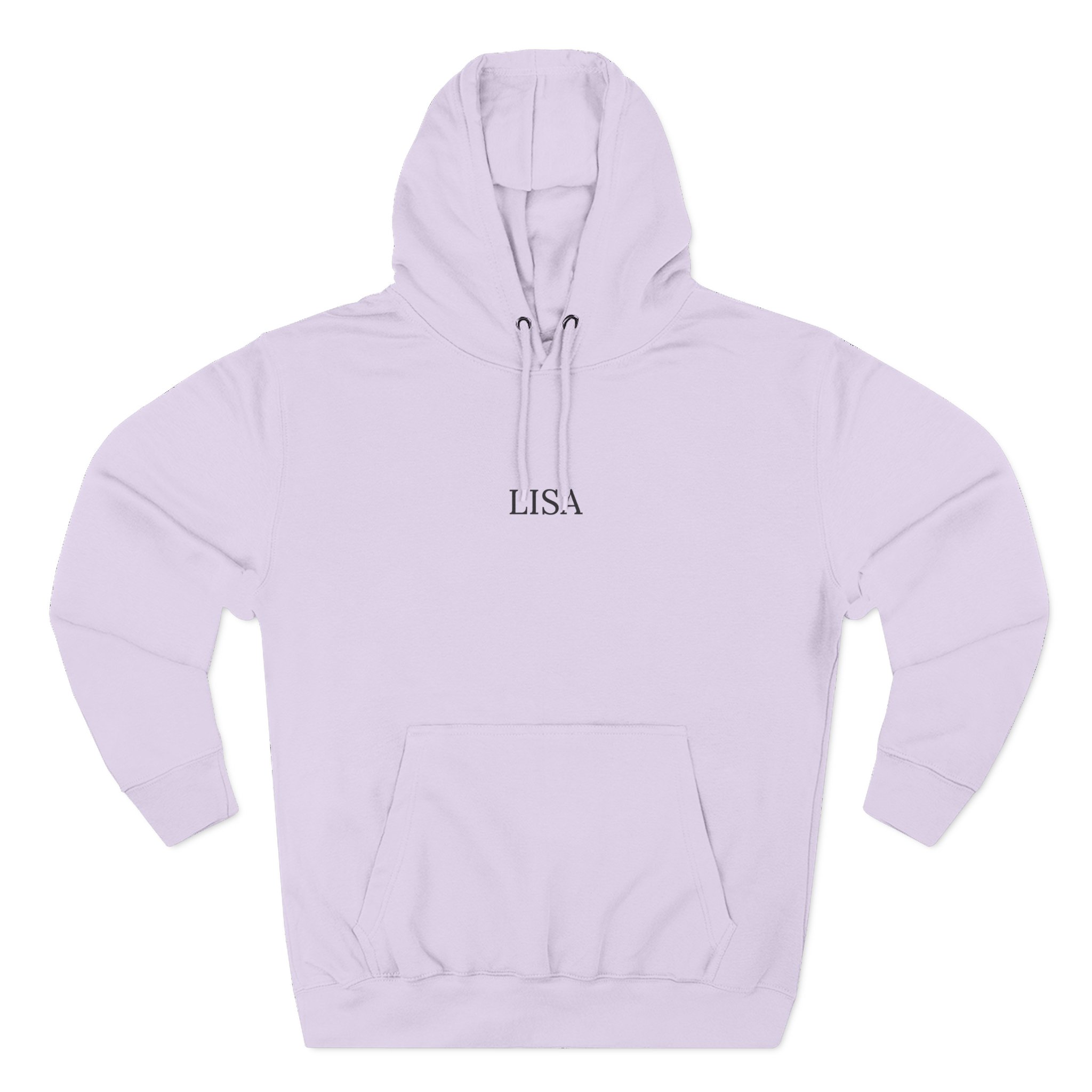 B Lisa Three-Panel Fleece Hoodie