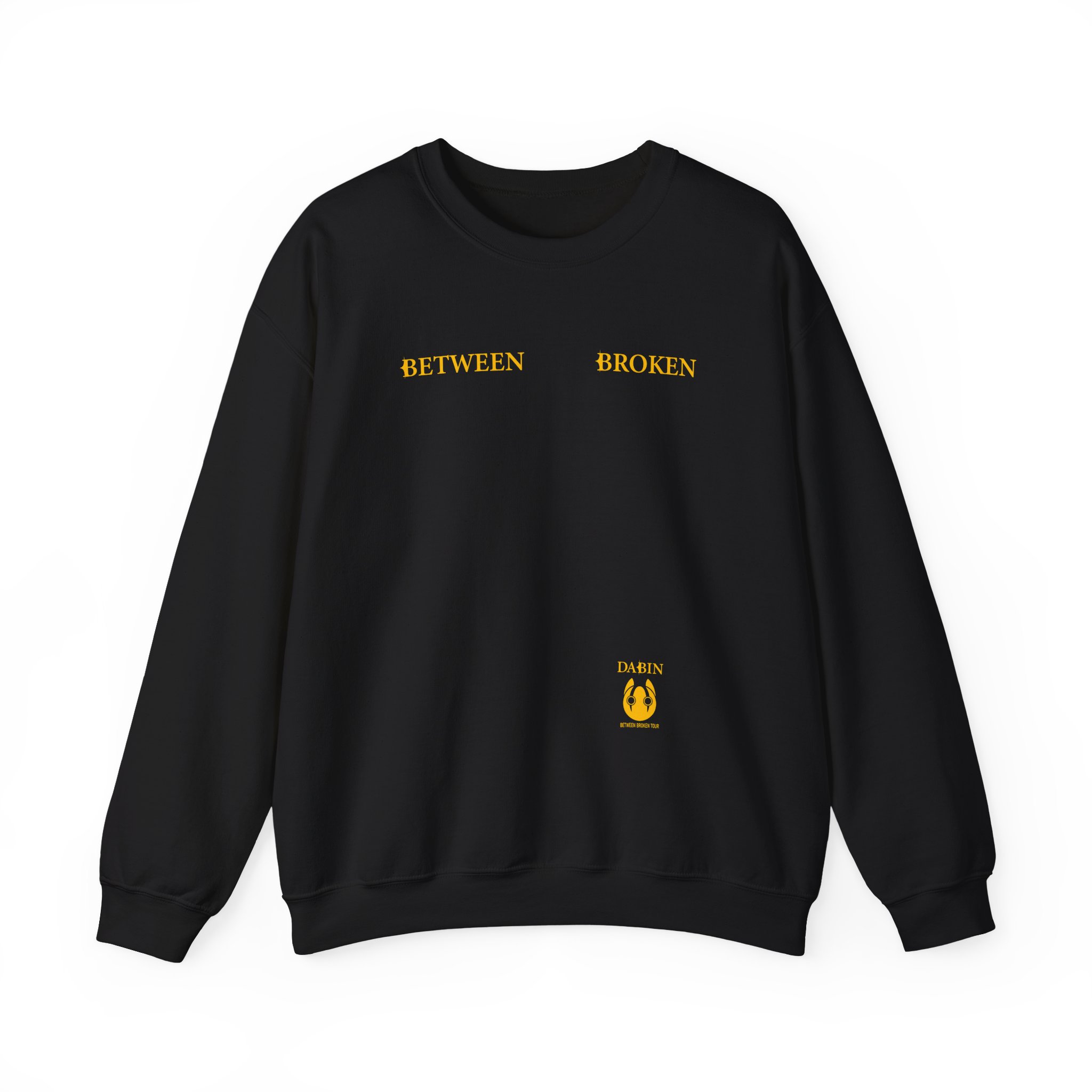 Dabin Between Broken Glyph Mask Unisex Heavy Blendâ„¢ Crewneck Sweatshirt