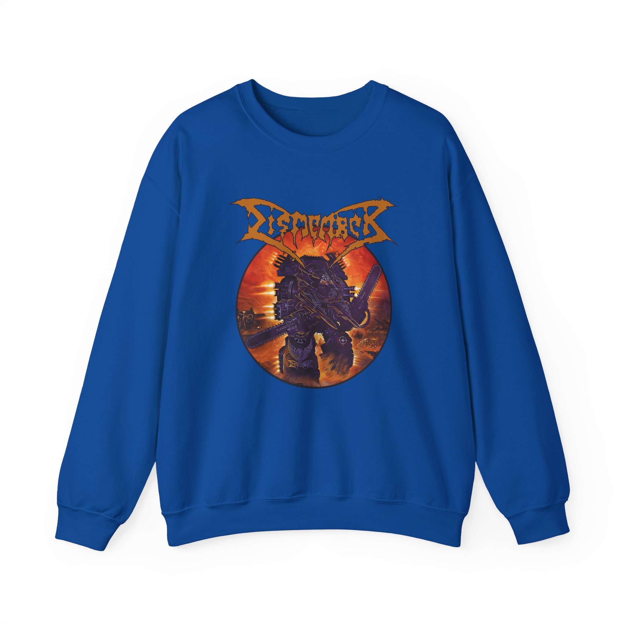 Dismember Massive Killing Capacity Unisex Heavy Blendâ„¢ Crewneck Sweatshirt