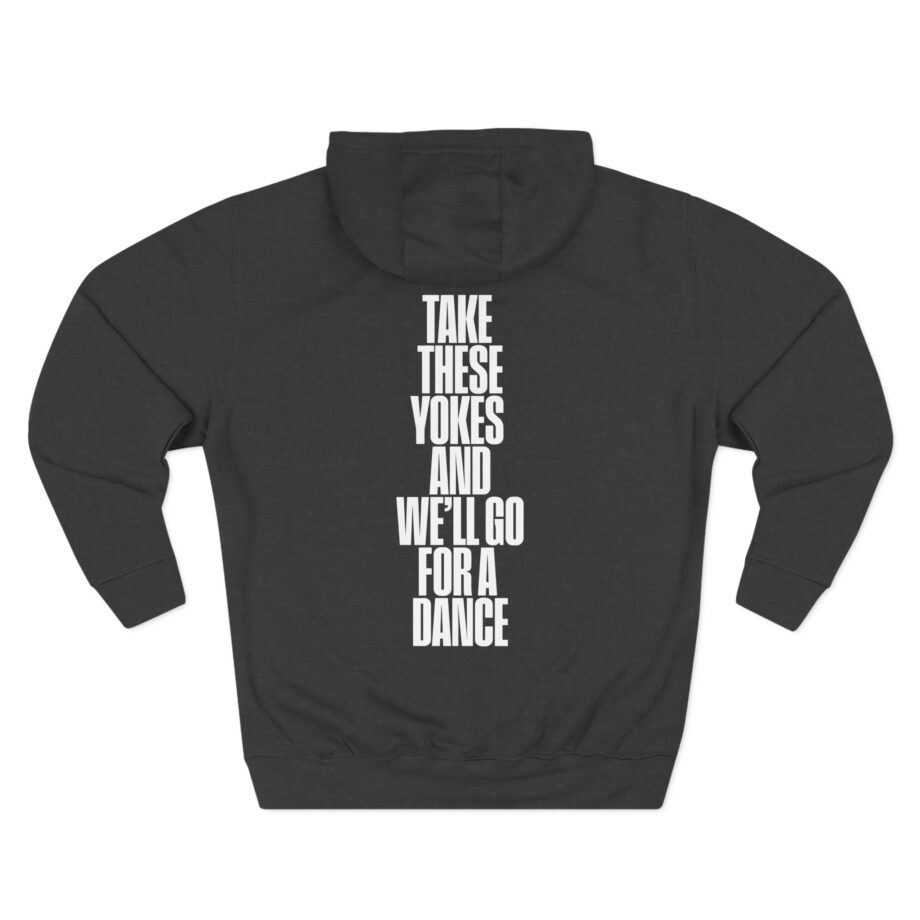 Kneecap Yokes Three-Panel Fleece Hoodie
