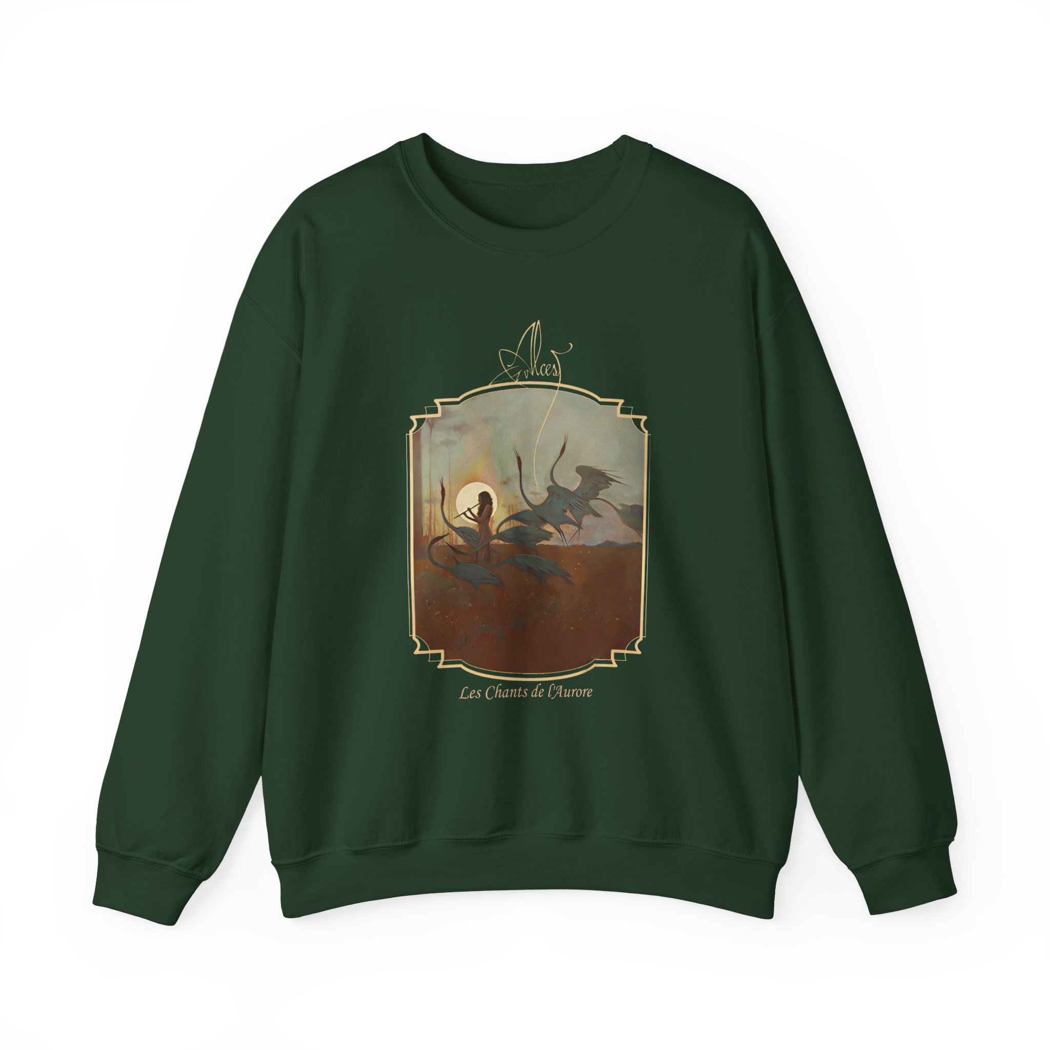 Alcest Les Chants De L'aurore North American Tour 2025 Unisex Heavy Blendâ„¢ Crewneck Sweatshirt