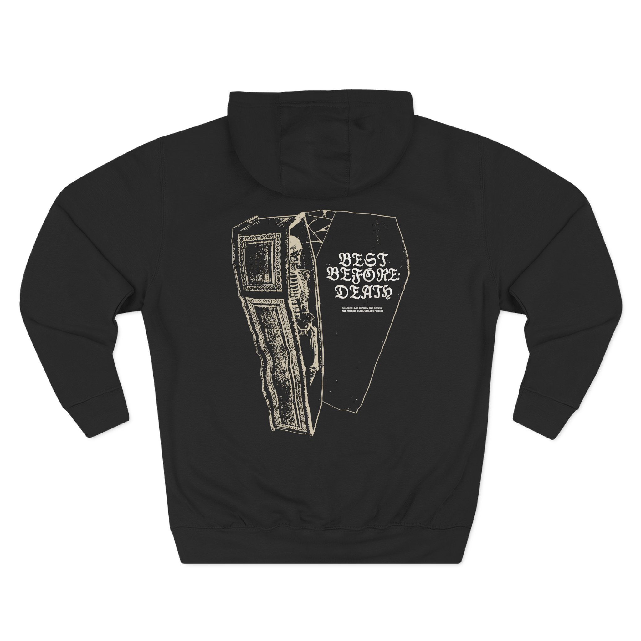 Paleface Best Before Death Three-Panel Fleece Hoodie