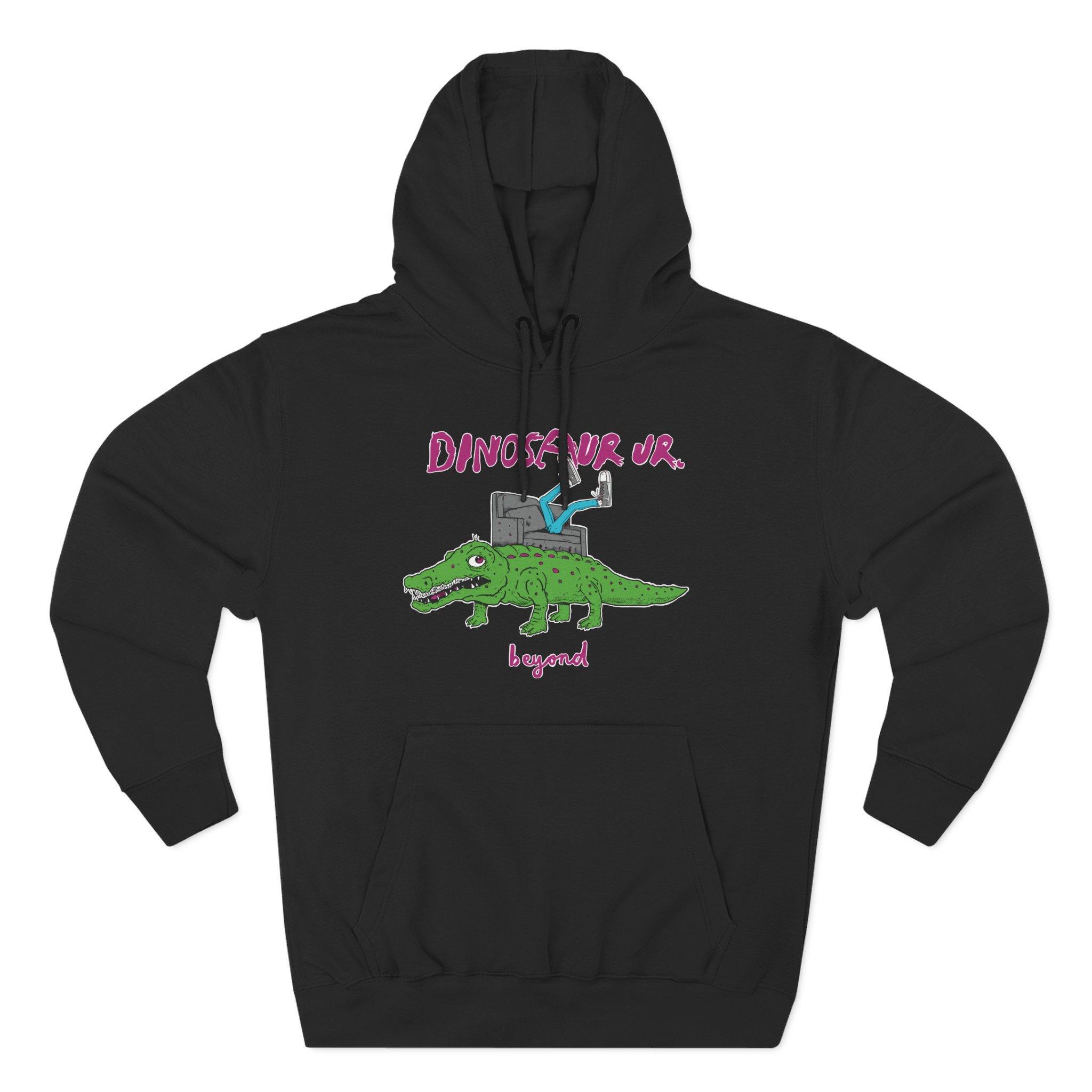 Dinosaur Jr Beyond Alligator Three-Panel Fleece Hoodie