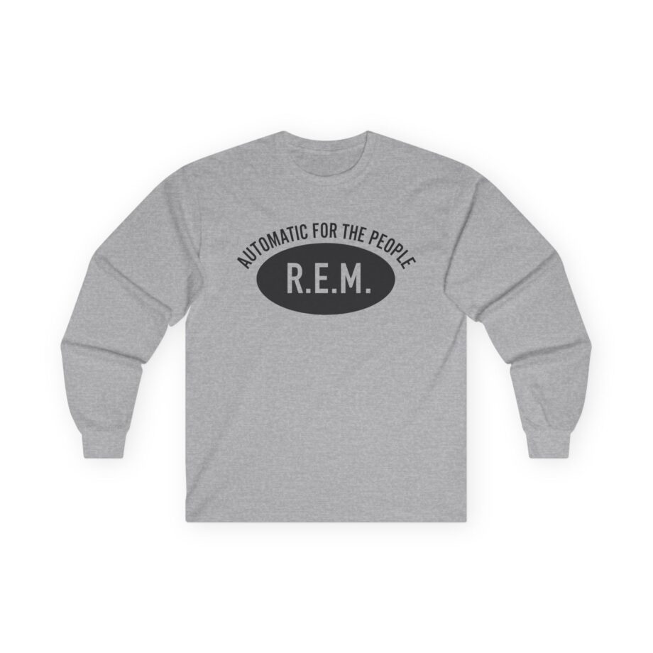 Rem Automatic for the People Unisex Ultra Cotton Long Sleeve Tee