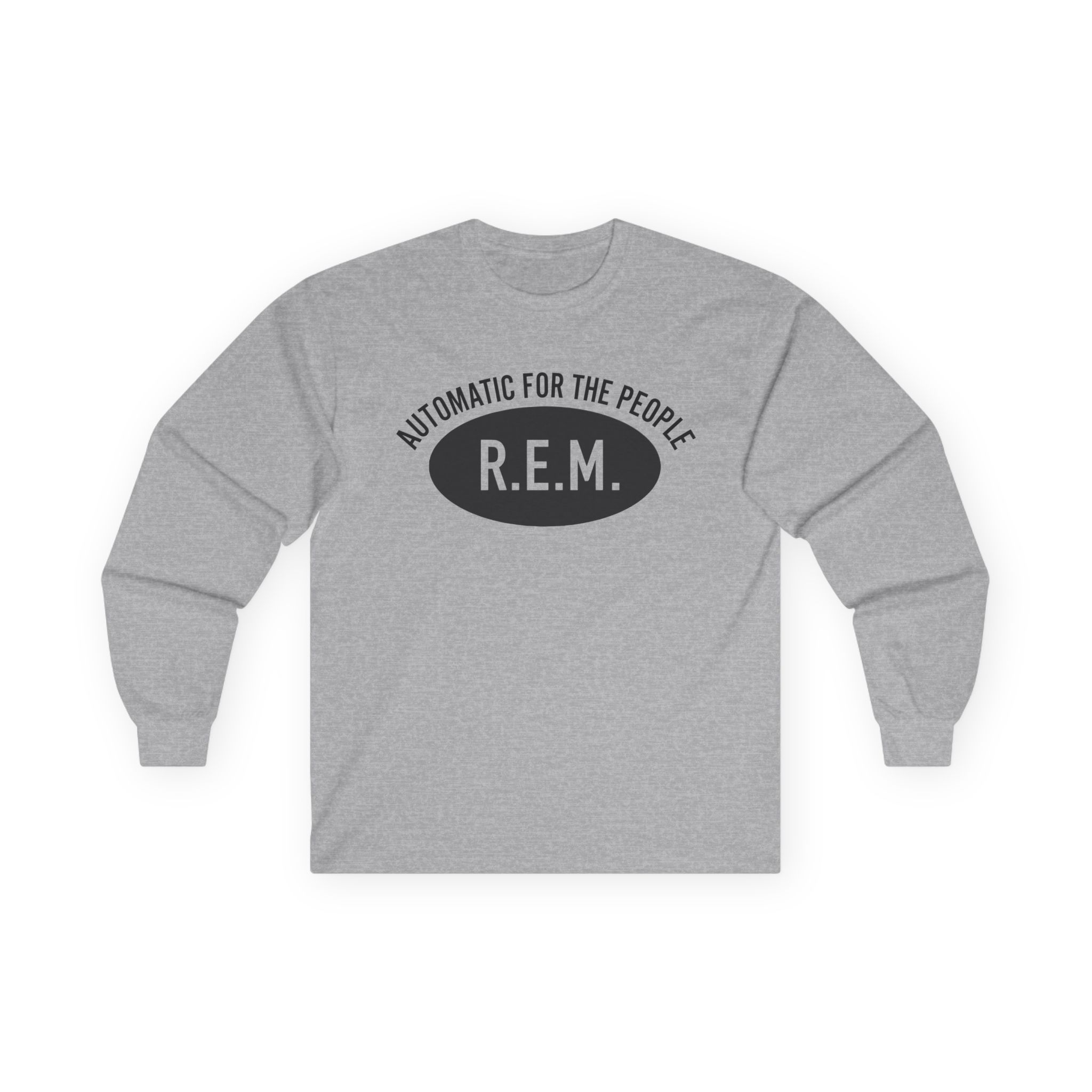 Rem Automatic for the People Unisex Ultra Cotton Long Sleeve Tee