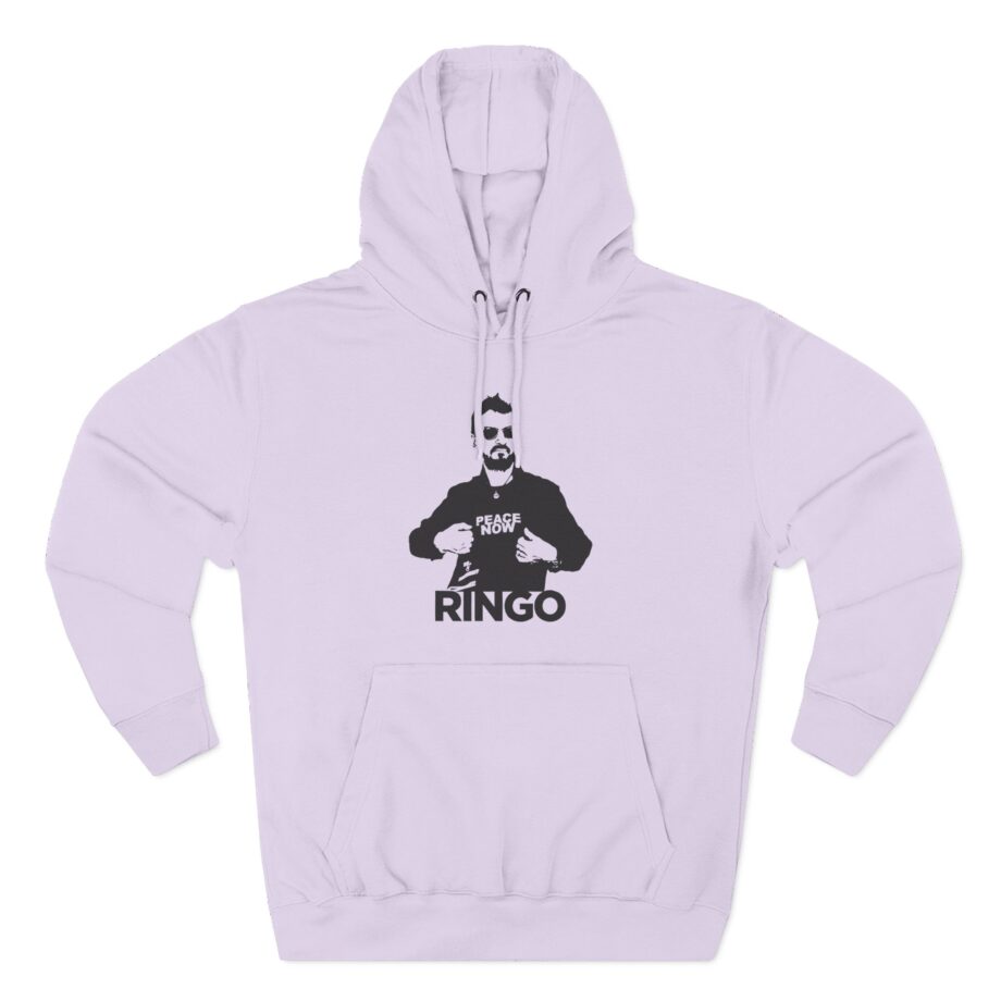 Ringo Starr Peace Now Three-Panel Fleece Hoodie