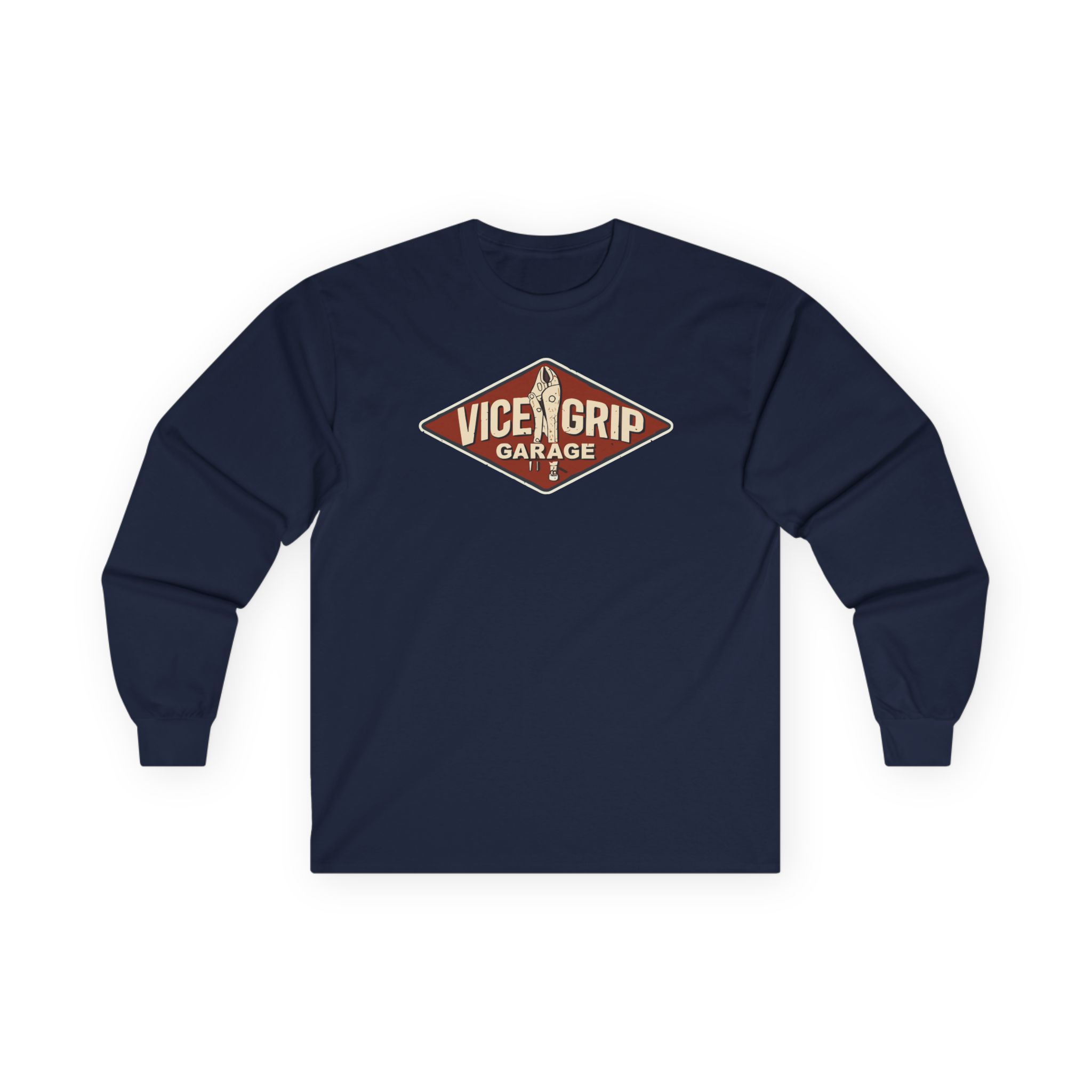 Vicegripgarage Garage Sign Unisex Ultra Cotton Long Sleeve Tee