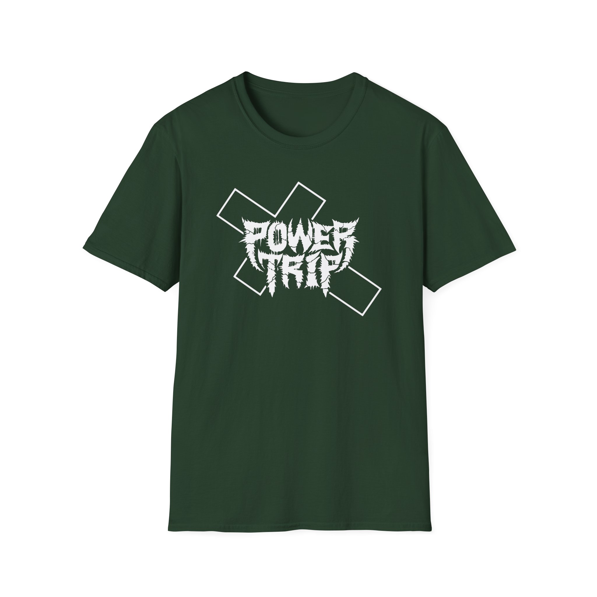Power Trip Cross Unisex Softstyle T-Shirt