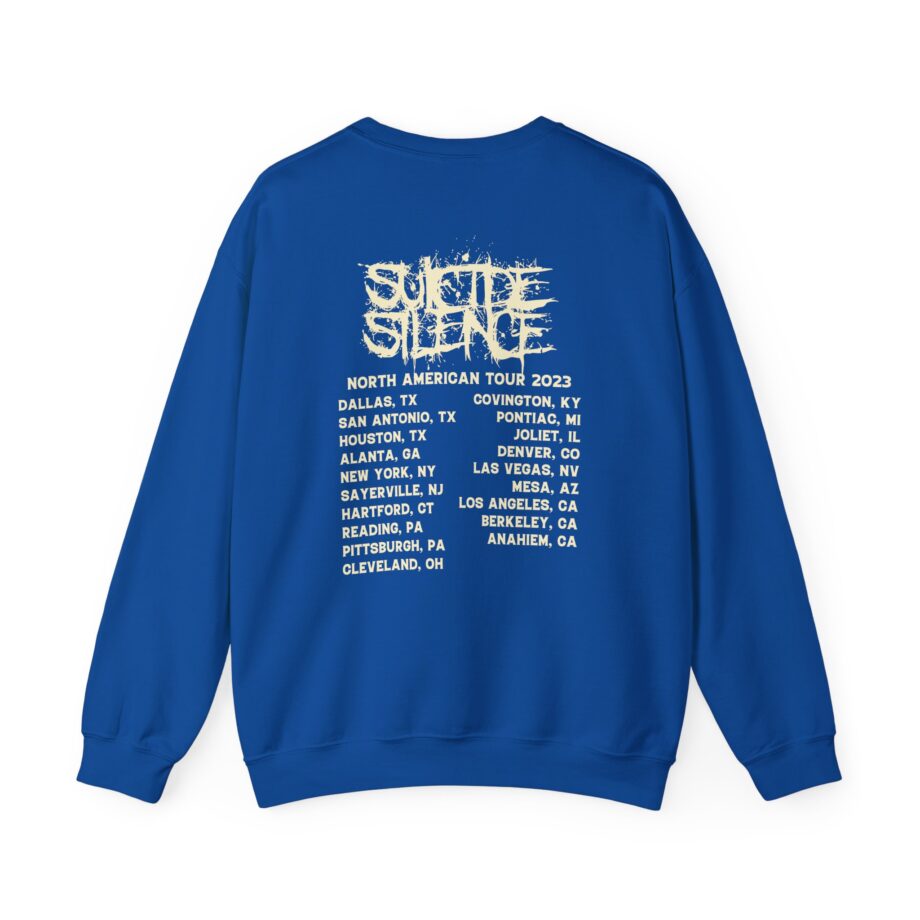 Suicide Silence Rymd Cover Tour 2023 Unisex Heavy Blend™ Crewneck Sweatshirt