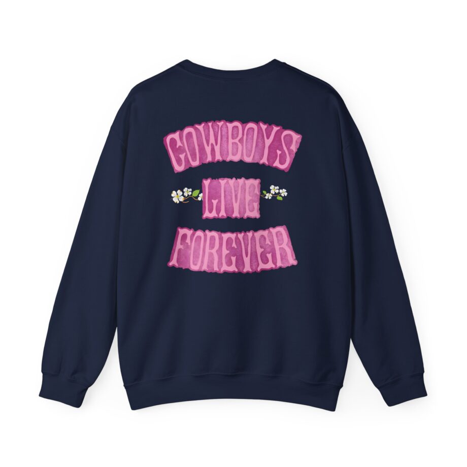 Shaboozey Cowboys Live Forever Unisex Heavy Blend™ Crewneck Sweatshirt