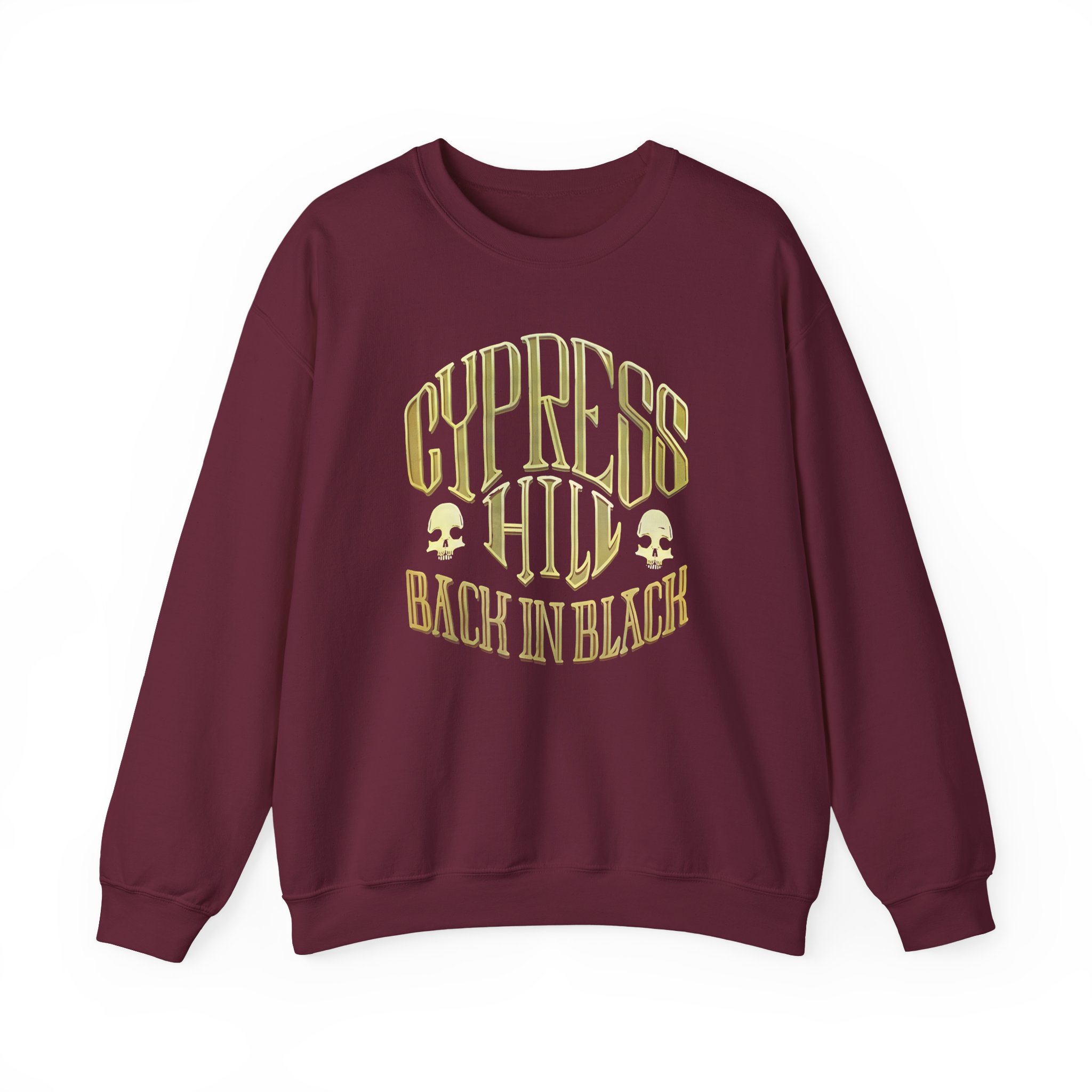 Cypress Hill Back In Black Unisex Heavy Blendâ„¢ Crewneck Sweatshirt