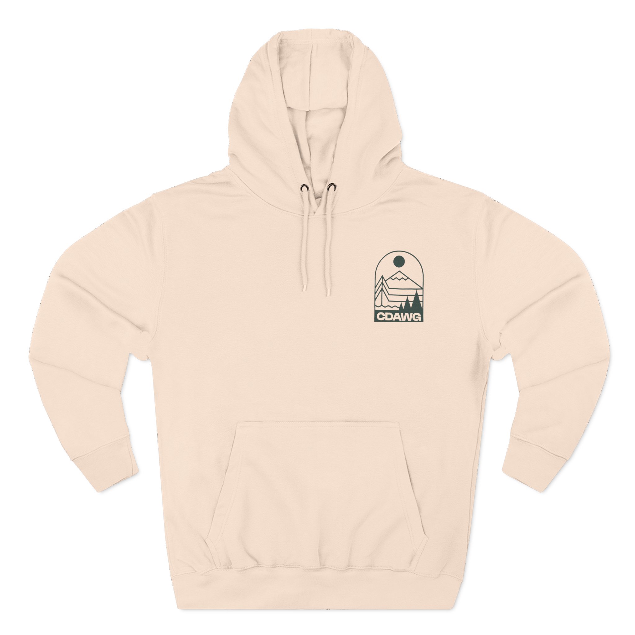 Cdawgva Three-Panel Fleece Hoodie