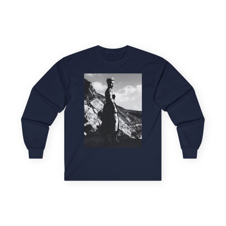 P!nk Trustfall Charcoal Unisex Ultra Cotton Long Sleeve Tee