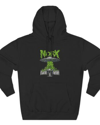 Nofx Ufo Three-Panel Fleece Hoodie