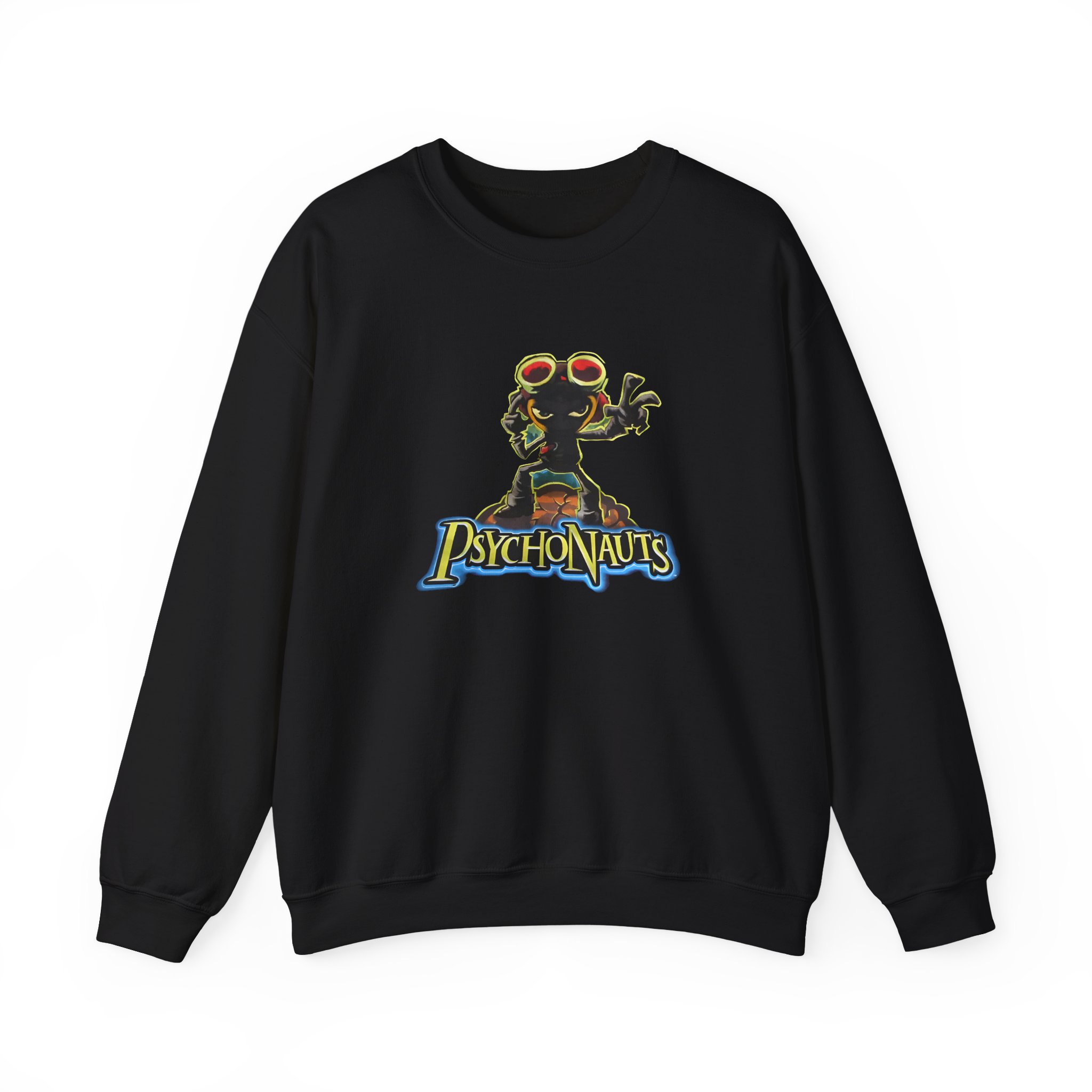 Double Fine Psychonauts Raz Unisex Heavy Blendâ„¢ Crewneck Sweatshirt
