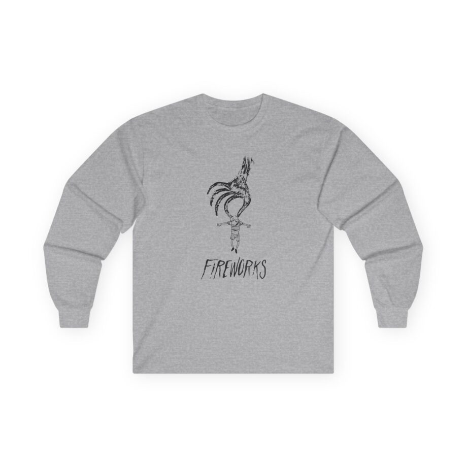 Fireworks Hand Unisex Ultra Cotton Long Sleeve Tee