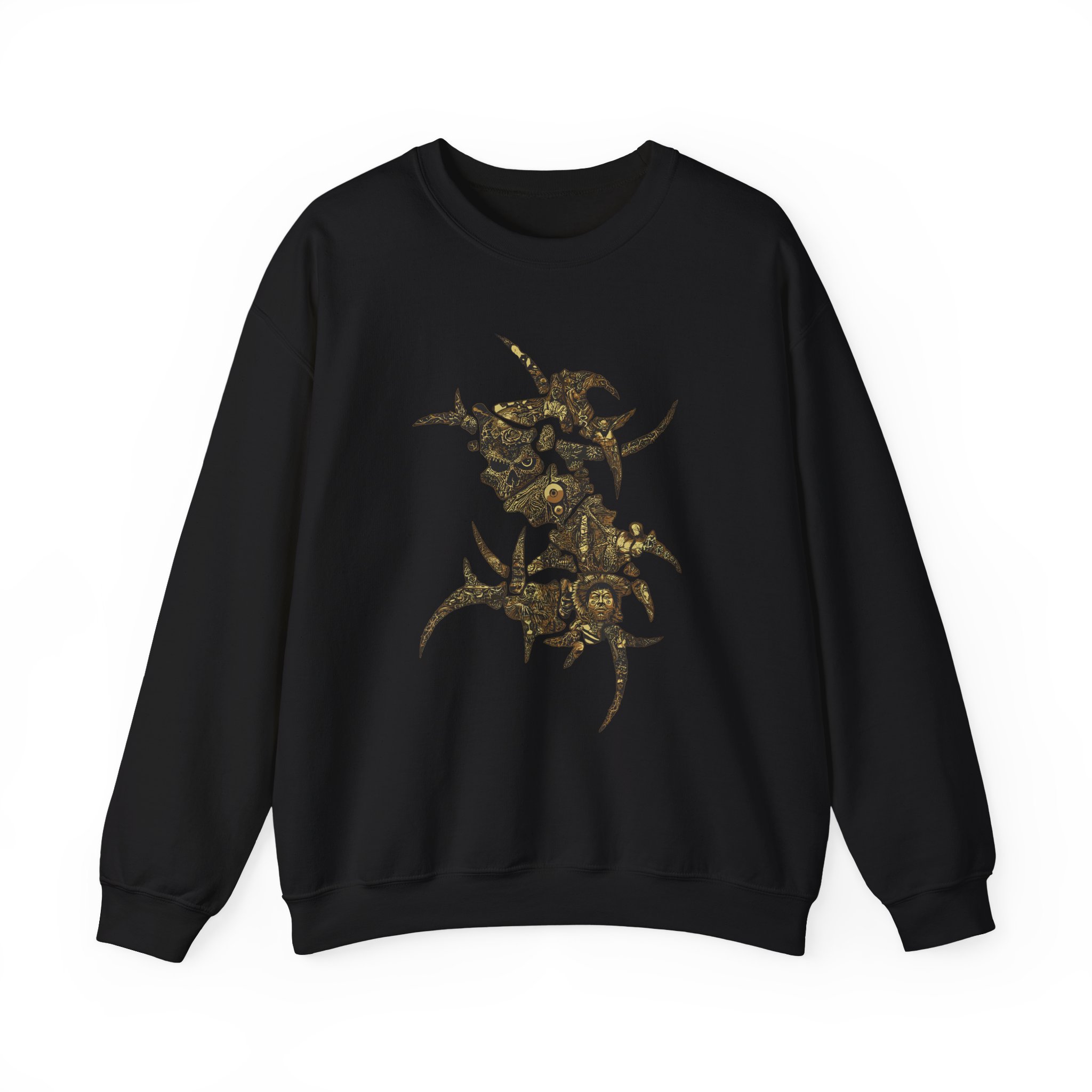Sepultura Discography Unisex Heavy Blendâ„¢ Crewneck Sweatshirt