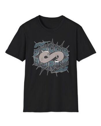 Drawfee Jacob Horse Unisex Softstyle T-Shirt