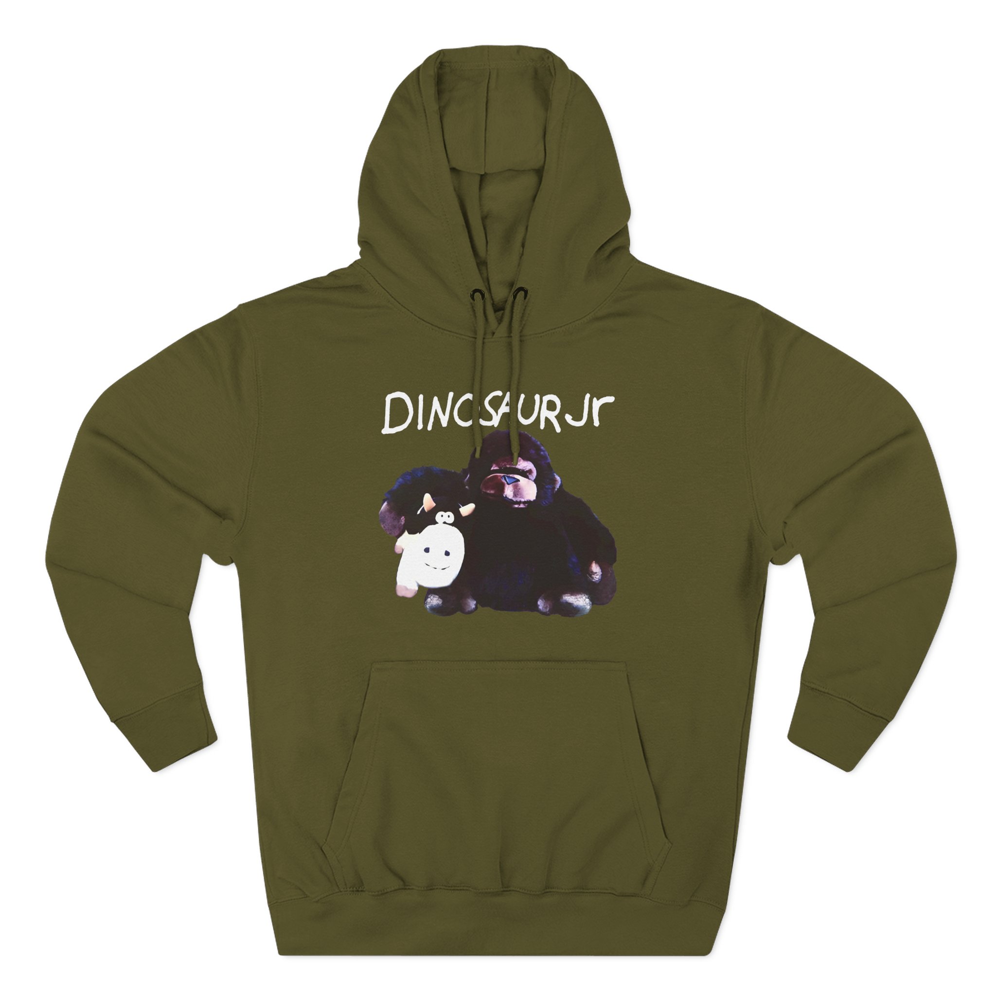 Dinosaur Jr Wagon Three-Panel Fleece Hoodie