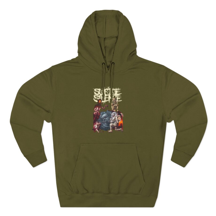 Suicide Silence Rymd Cover Tour 2023 Three-Panel Fleece Hoodie