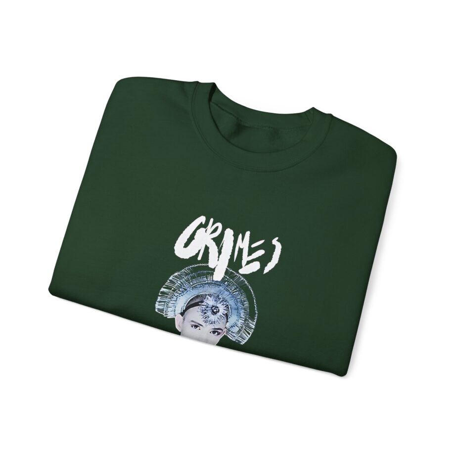 Grimes Head Dress Unisex Heavy Blend Crewneck Sweatshirt