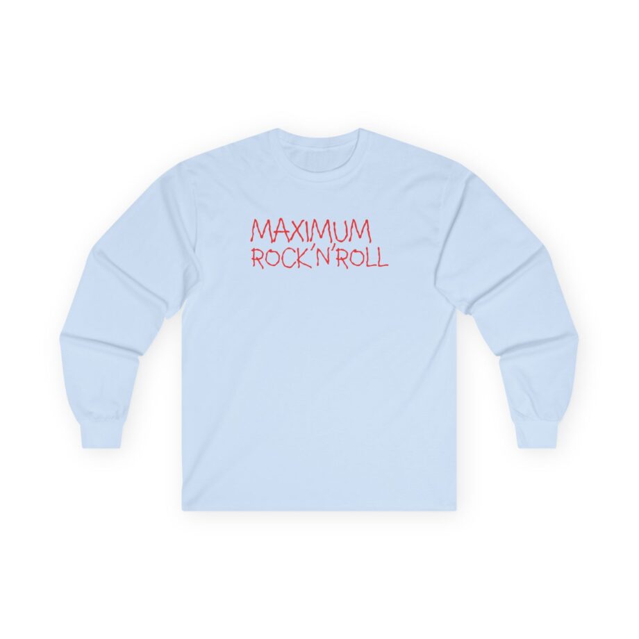 Primal Scream Maximum Rock'n'roll Unisex Ultra Cotton Long Sleeve Tee
