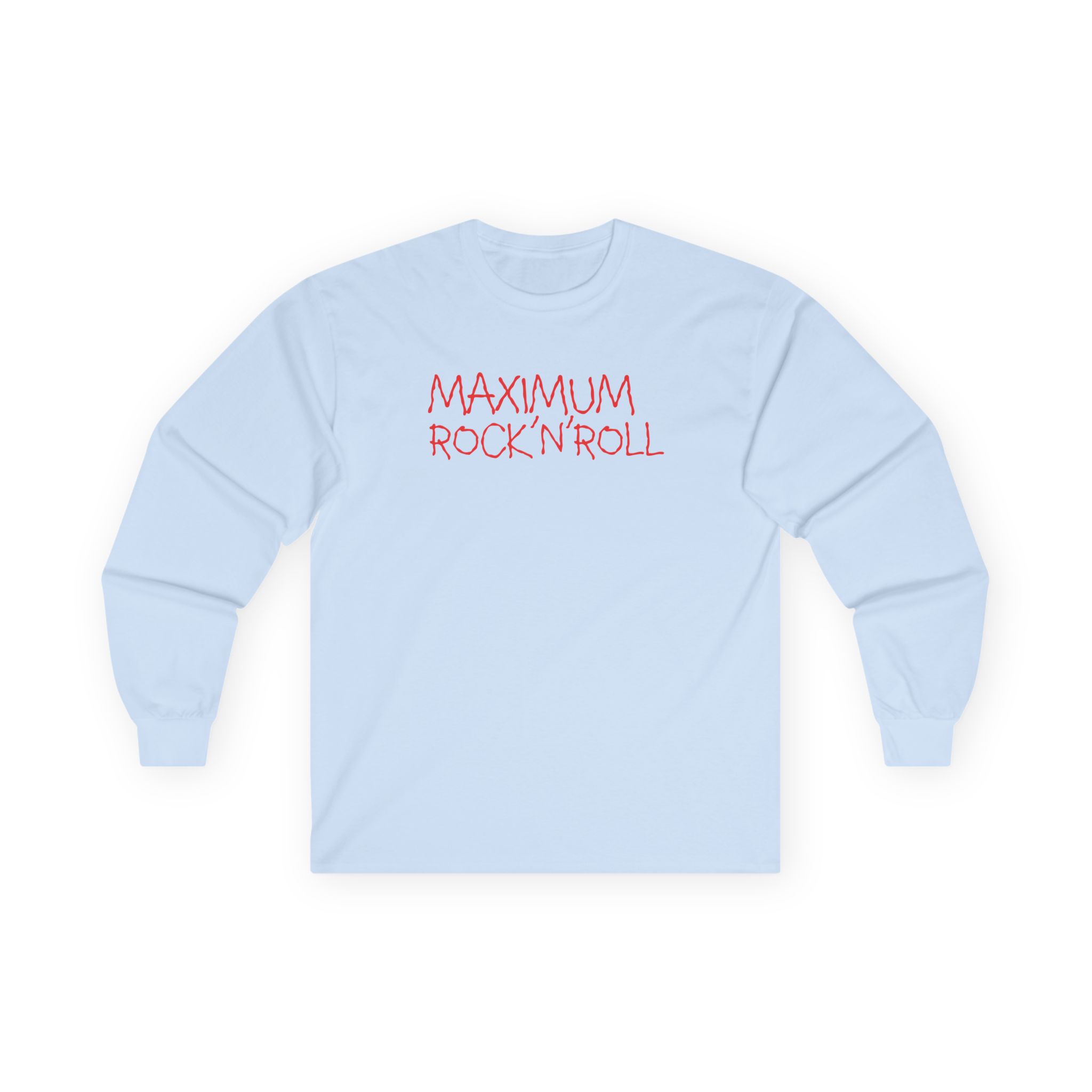 Primal Scream Maximum Rock'n'roll Unisex Ultra Cotton Long Sleeve Tee