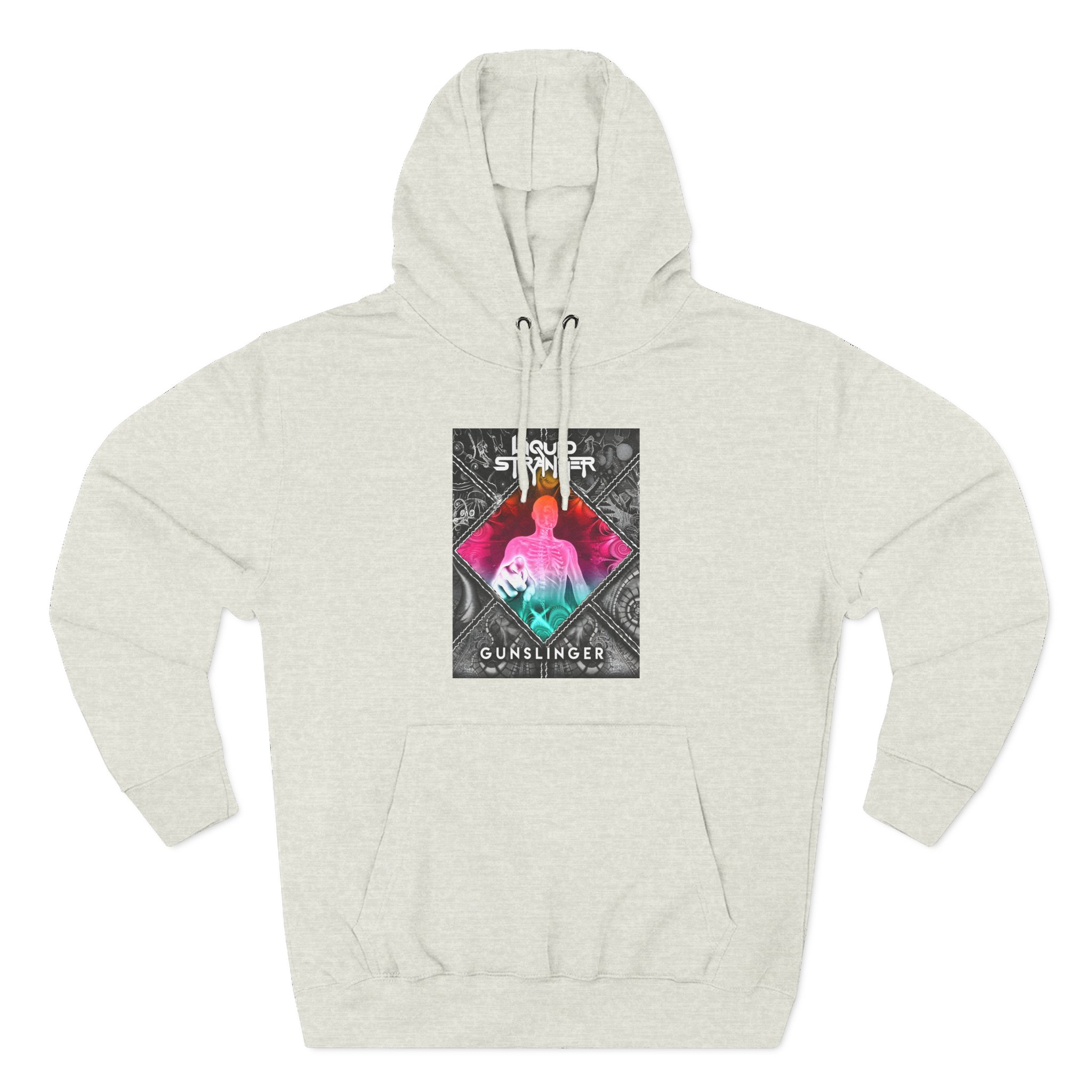 Liquid Stranger Three-Panel Fleece Hoodie