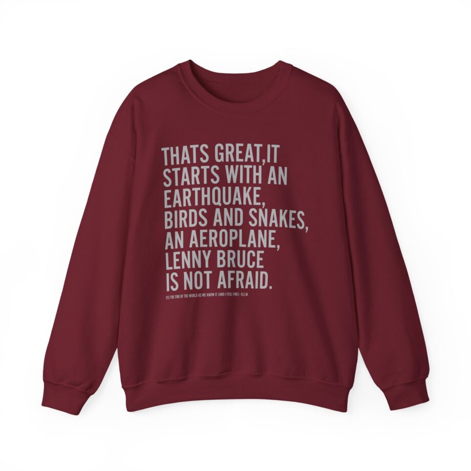 Rem Its the End of the World as We Know It Unisex Heavy Blend™ Crewneck Sweatshirt
