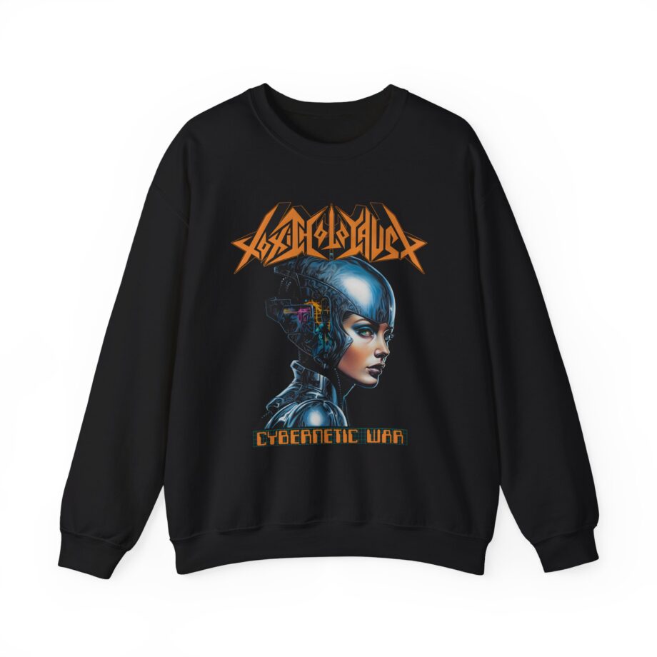 Toxic Holocaust Cybernetic War Unisex Heavy Blend™ Crewneck Sweatshirt