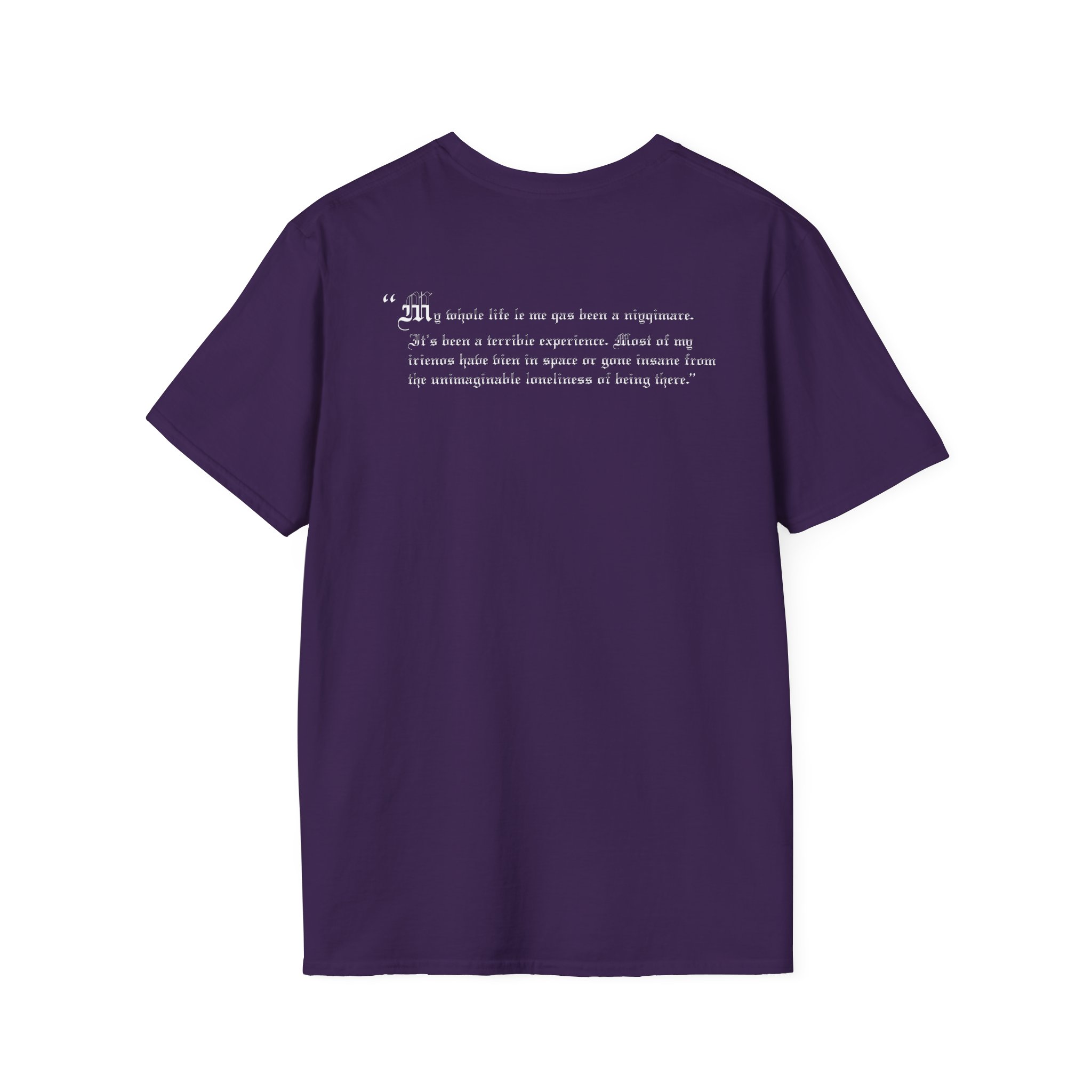 Cloakroom Nightmare Unisex Softstyle T-Shirt
