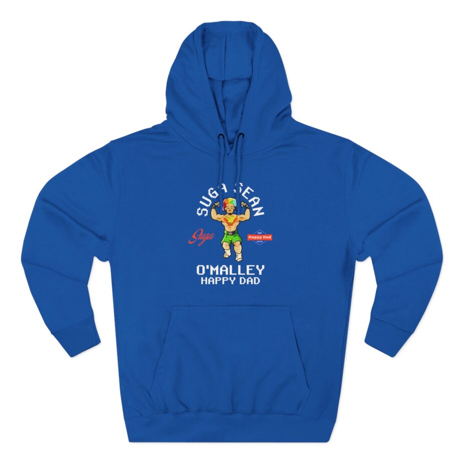 Suga Sean Happy Dad X Action Figure Three-Panel Fleece Hoodie