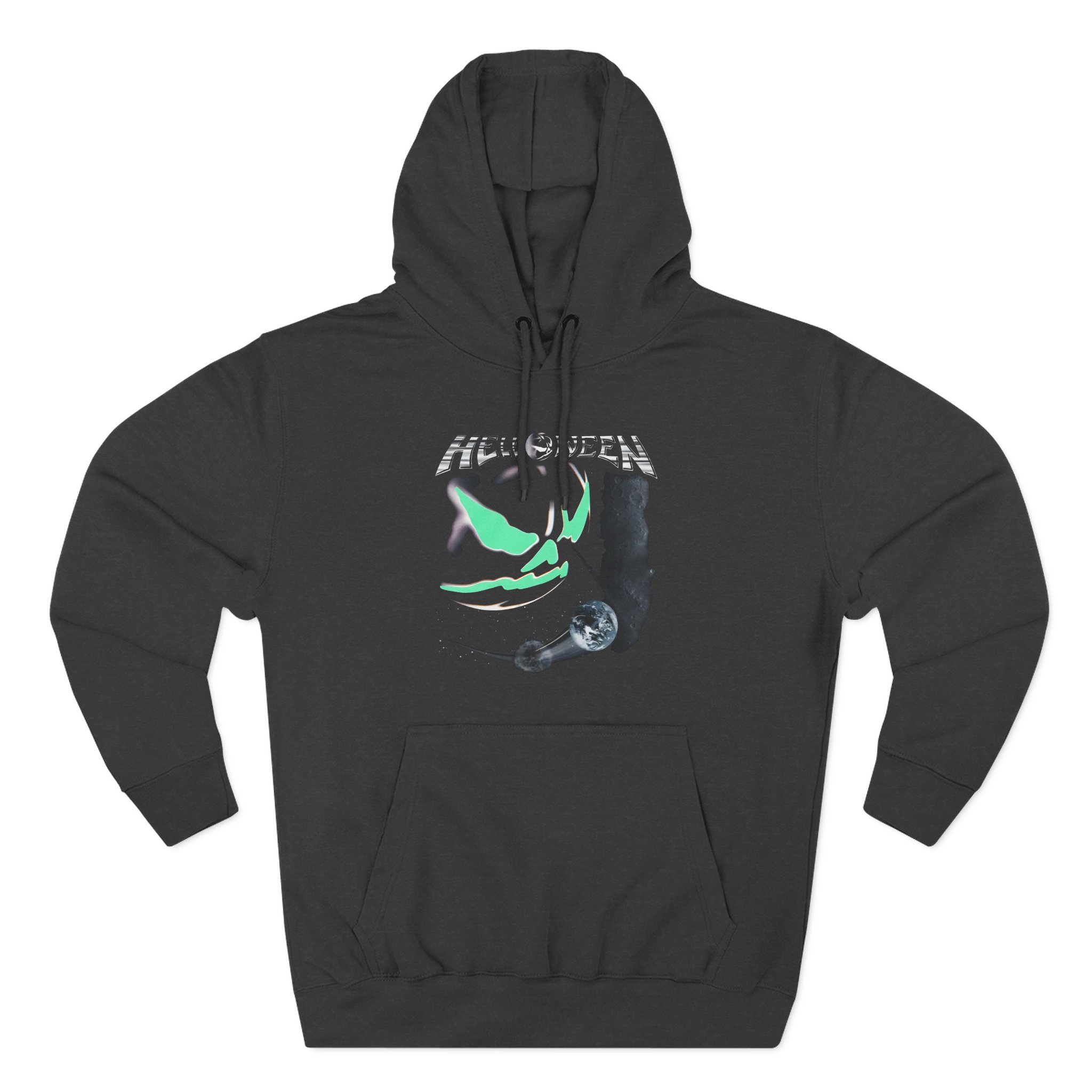 Helloween the Dark Ride Glow in the Dark Three-Panel Fleece Hoodie